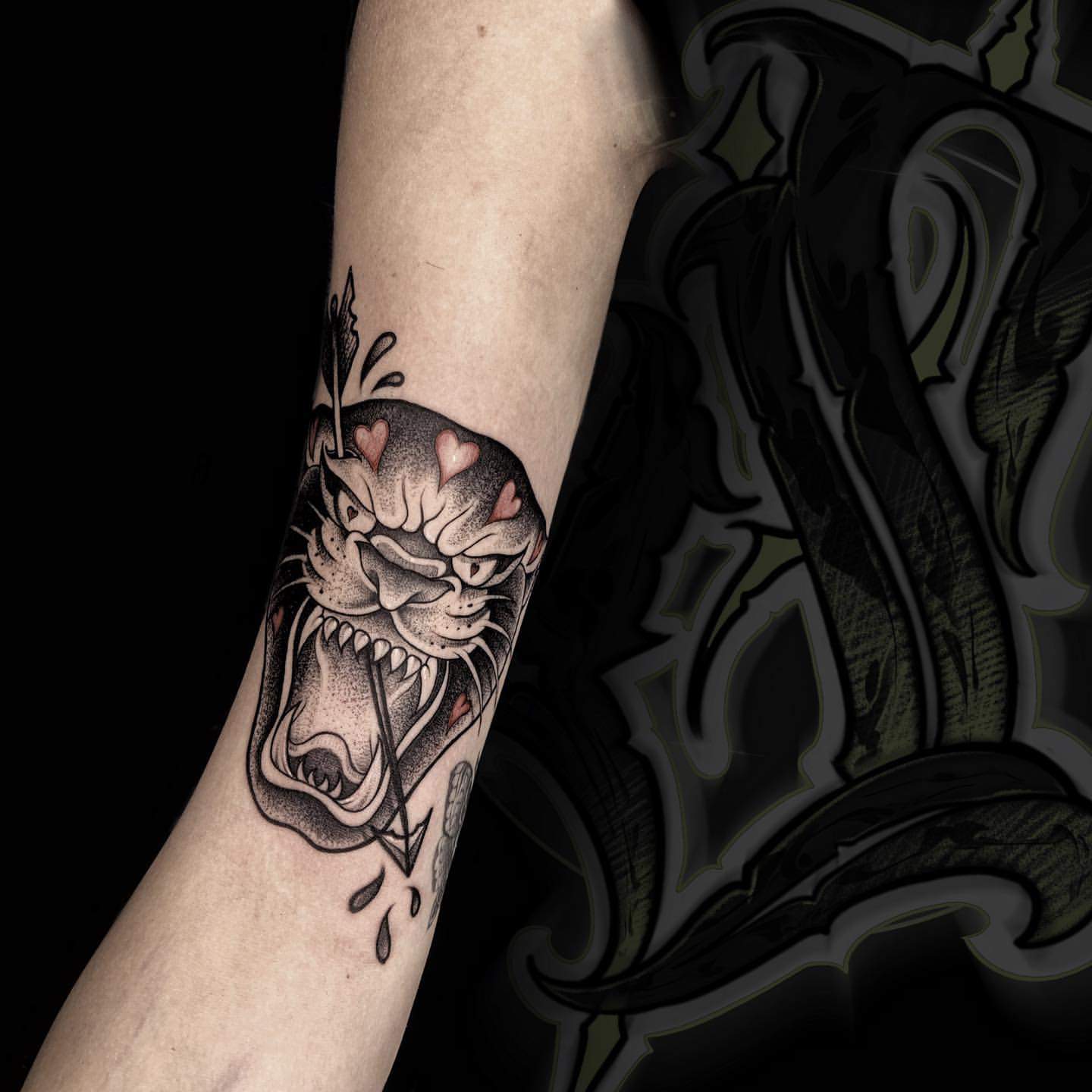 Panther Tattoo Ideas 26