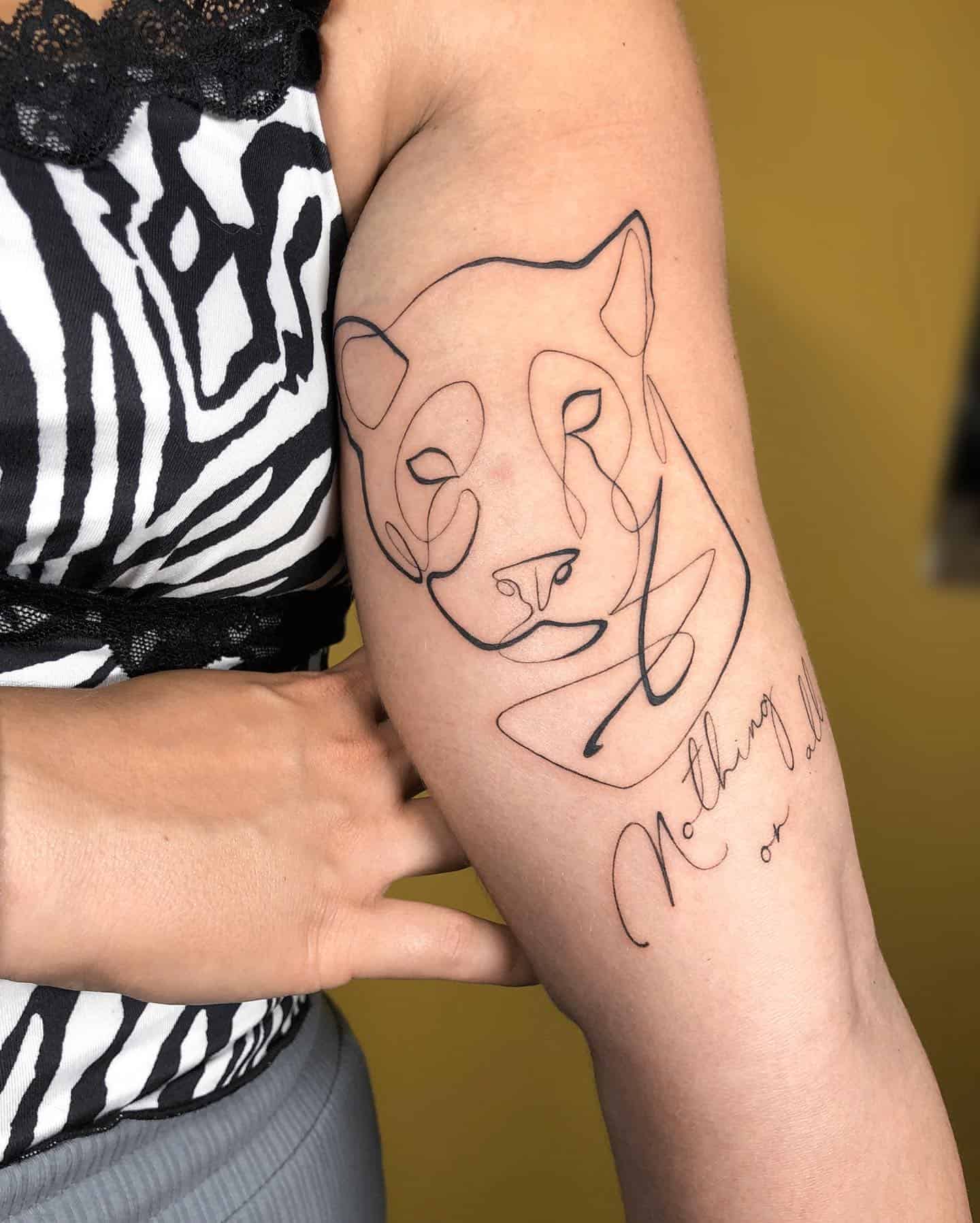 Panther Tattoo Ideas 29