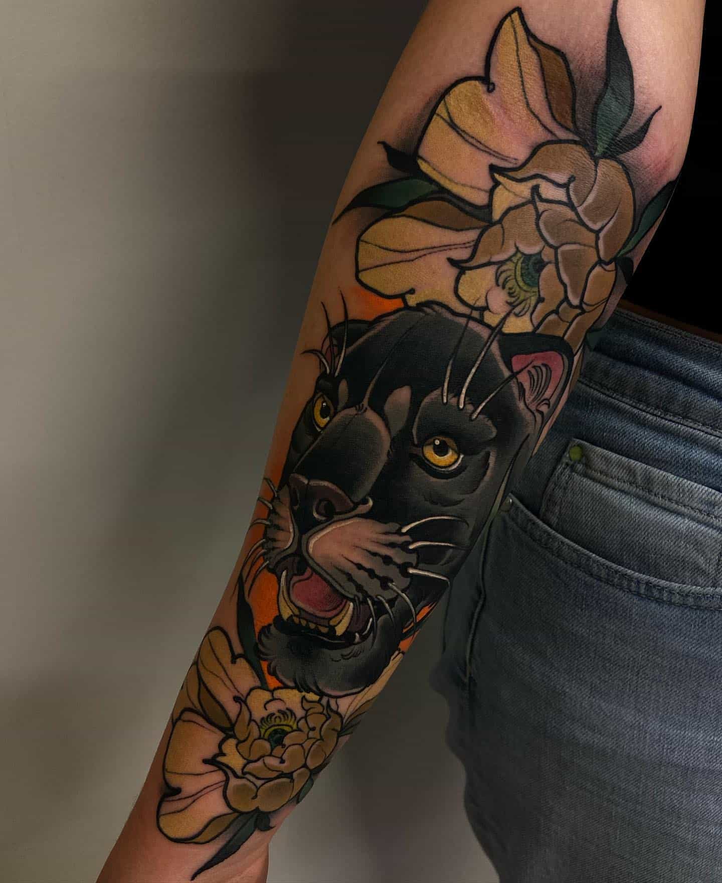 Panther Tattoo Ideas 30
