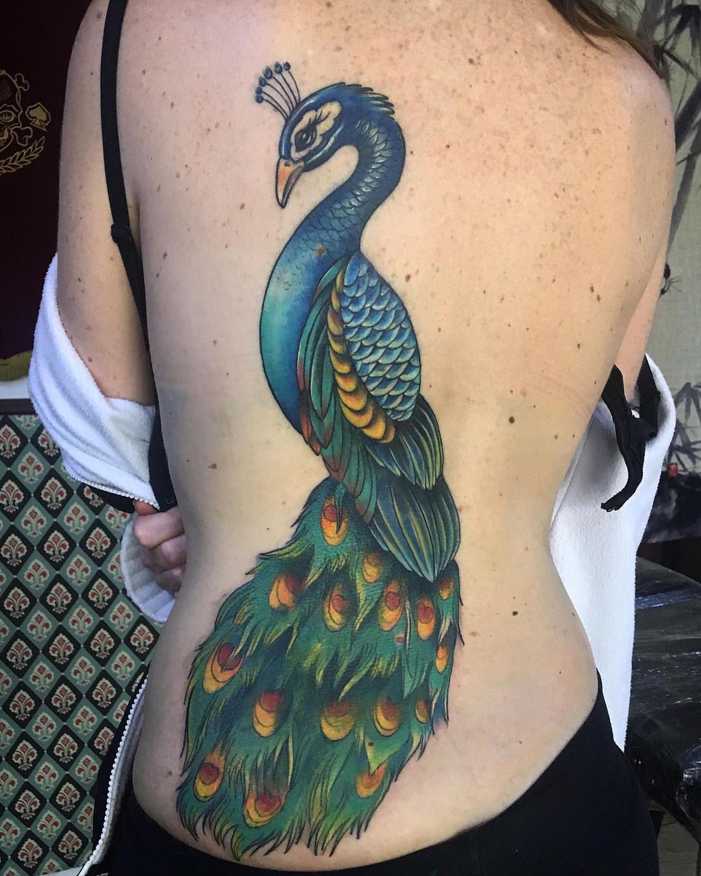 Peacock Tattoo Ideas 1