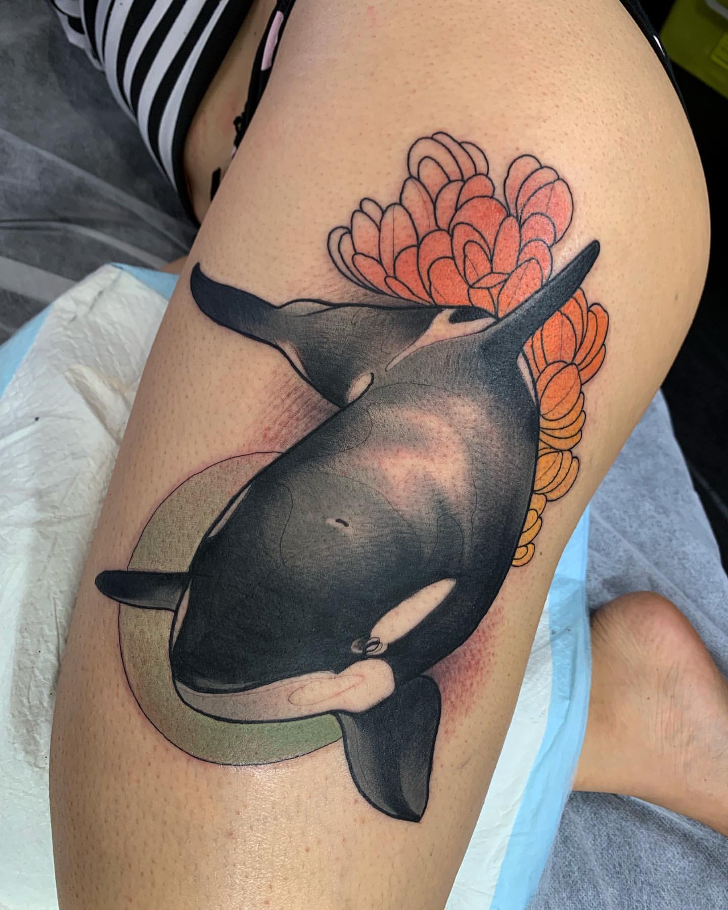 Orca Tattoo Ideas 1