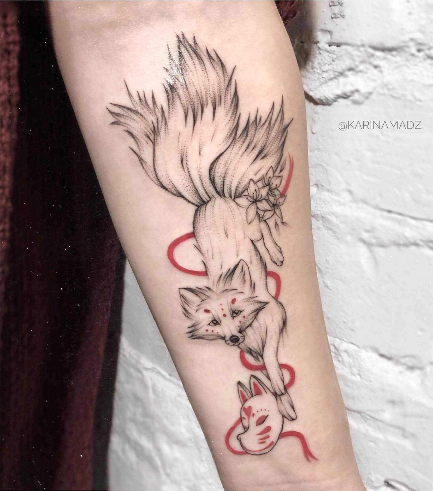 Fox Tattoo Ideas 8