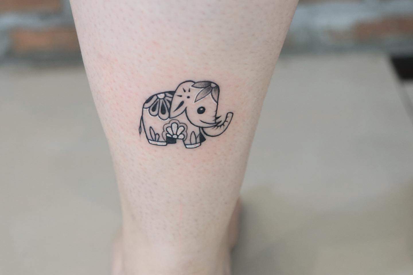 Elephant Tattoo Ideas 12