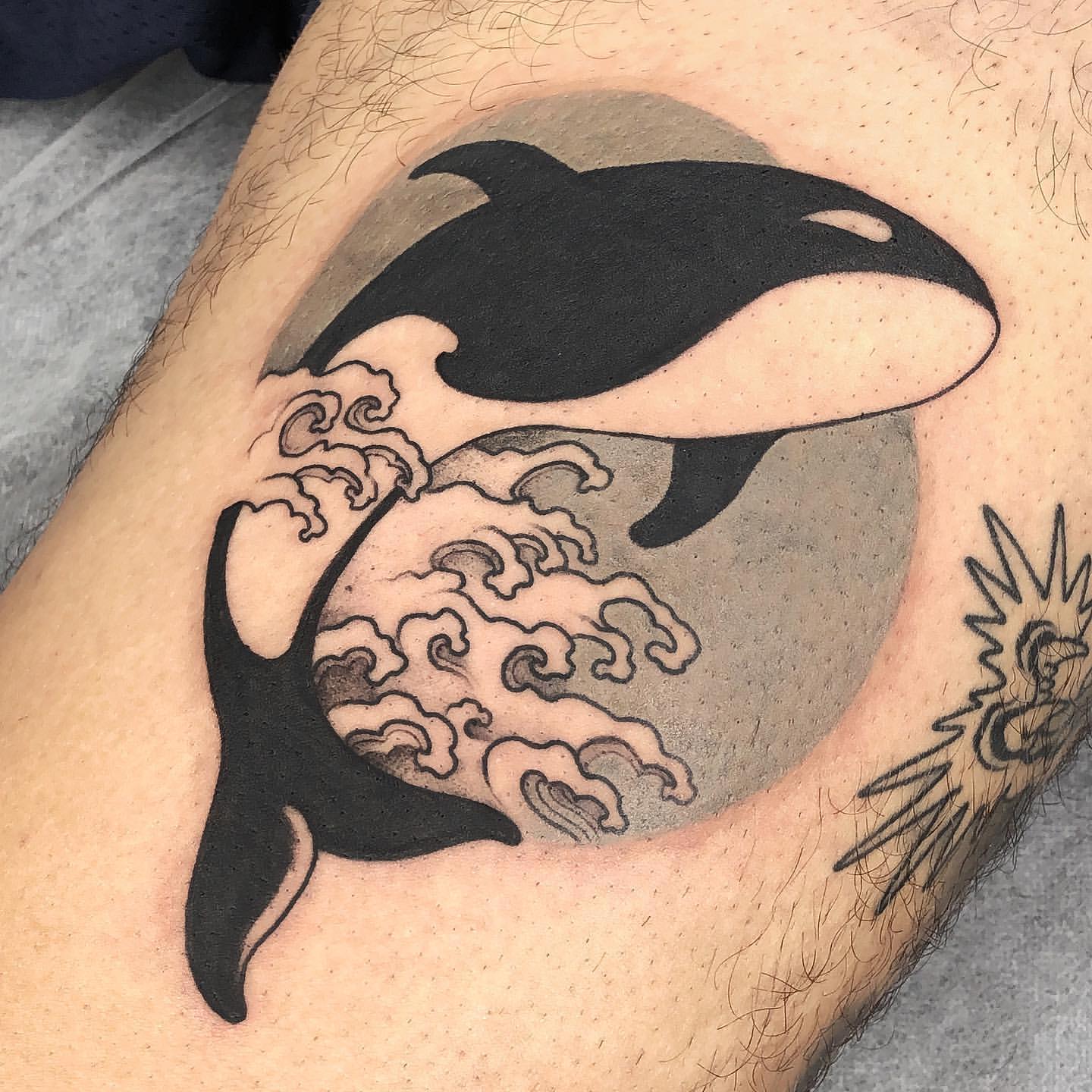 Orca Tattoo Ideas 16