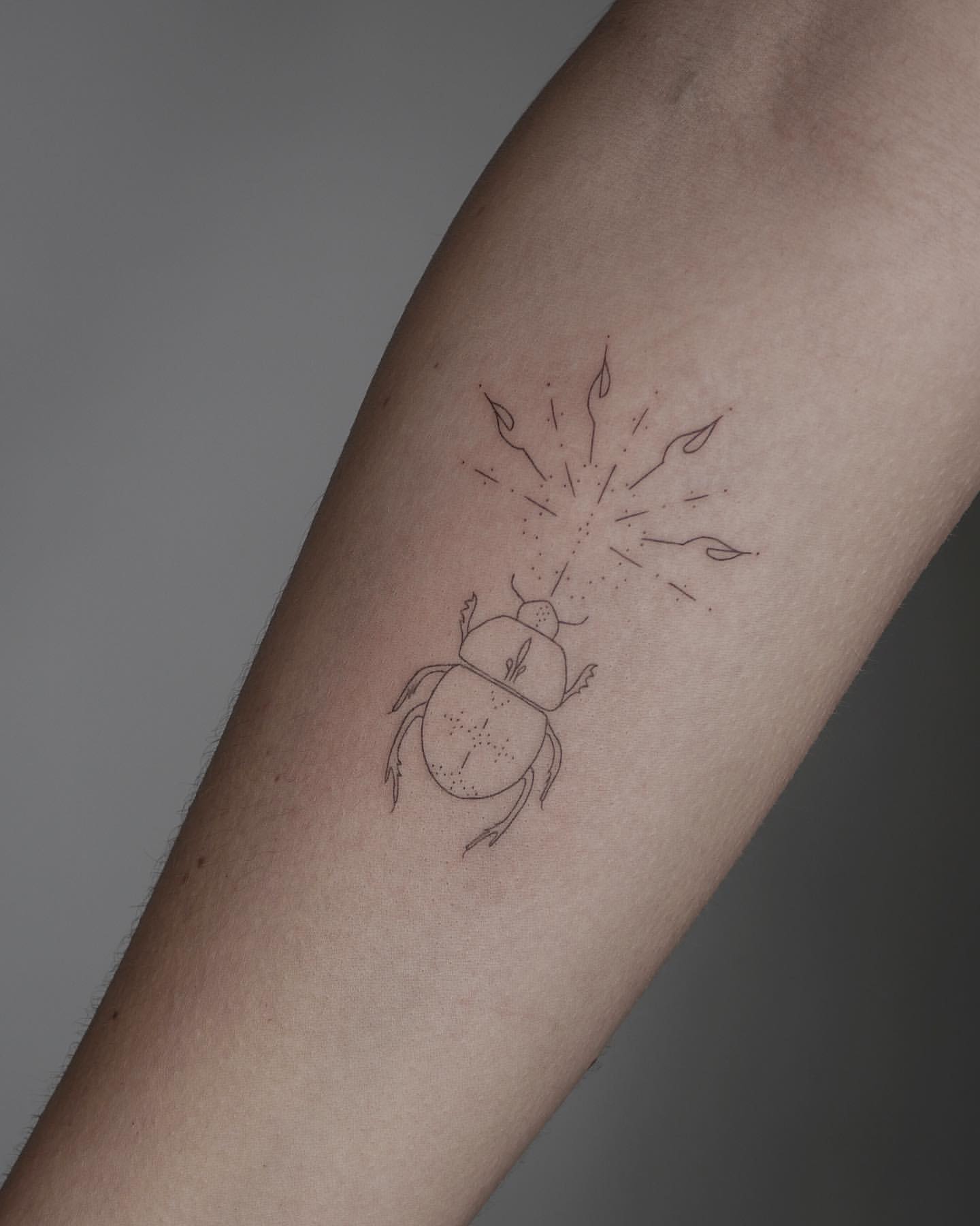Scarab/Beetle Tattoo Ideas 10