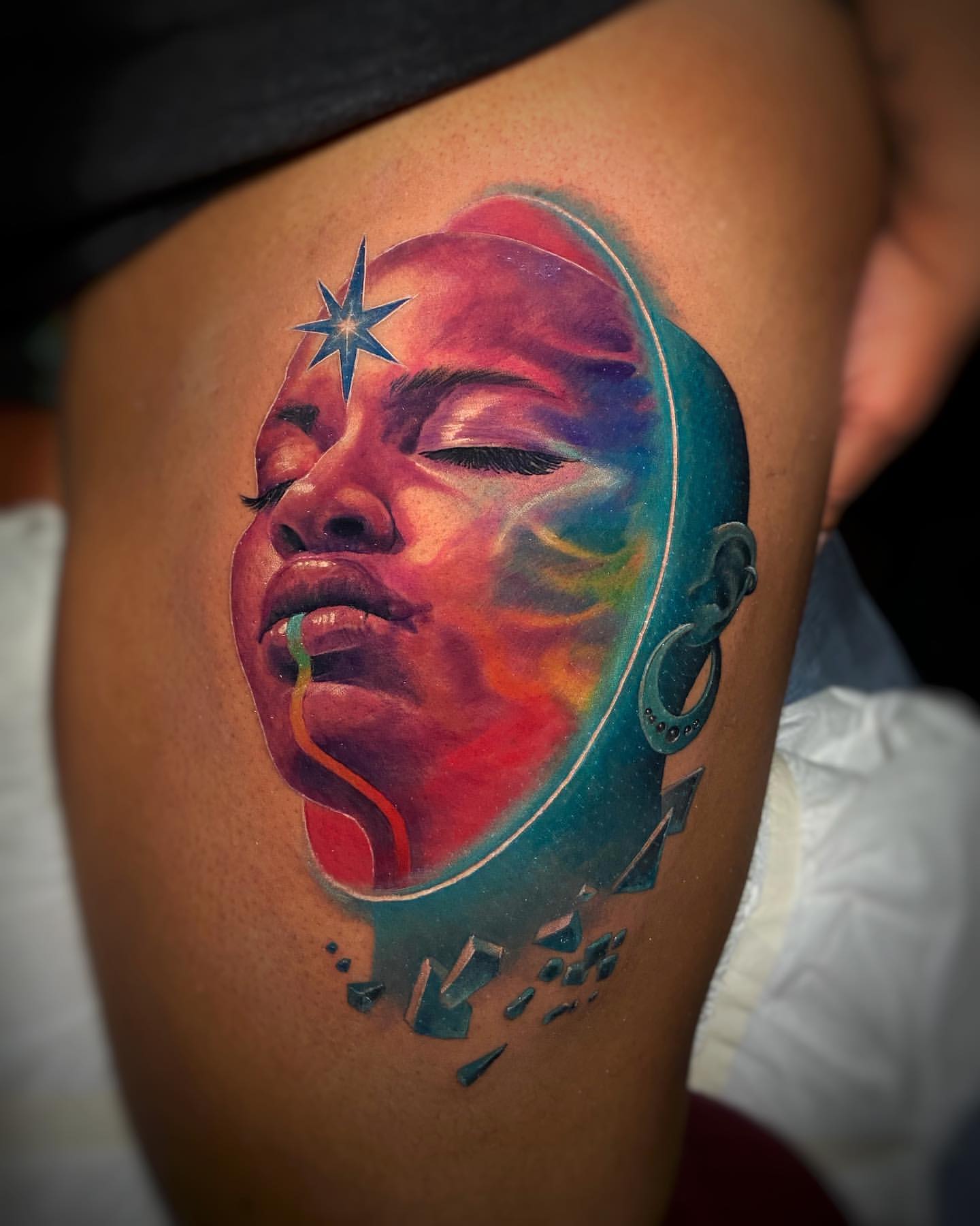 Pin on Color Skin Tattoos