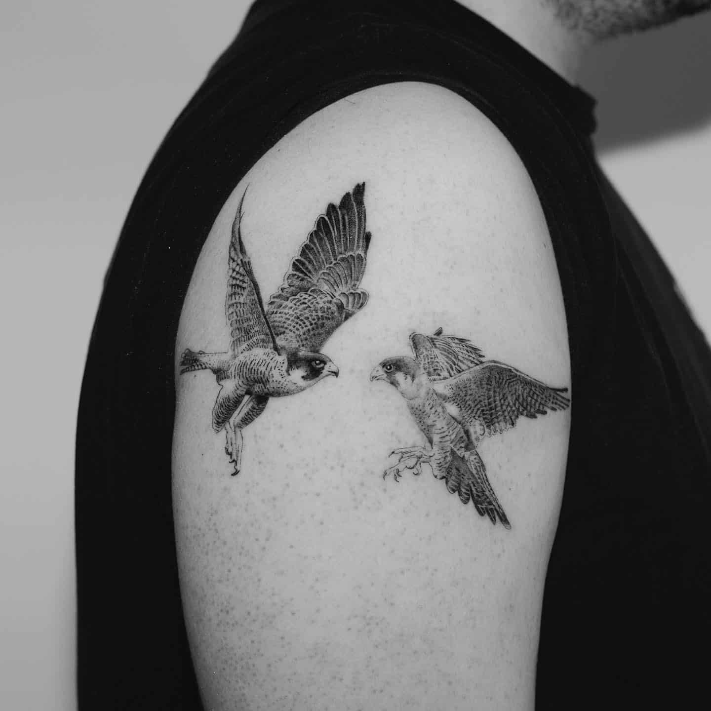 Hawk Tattoo Ideas 6