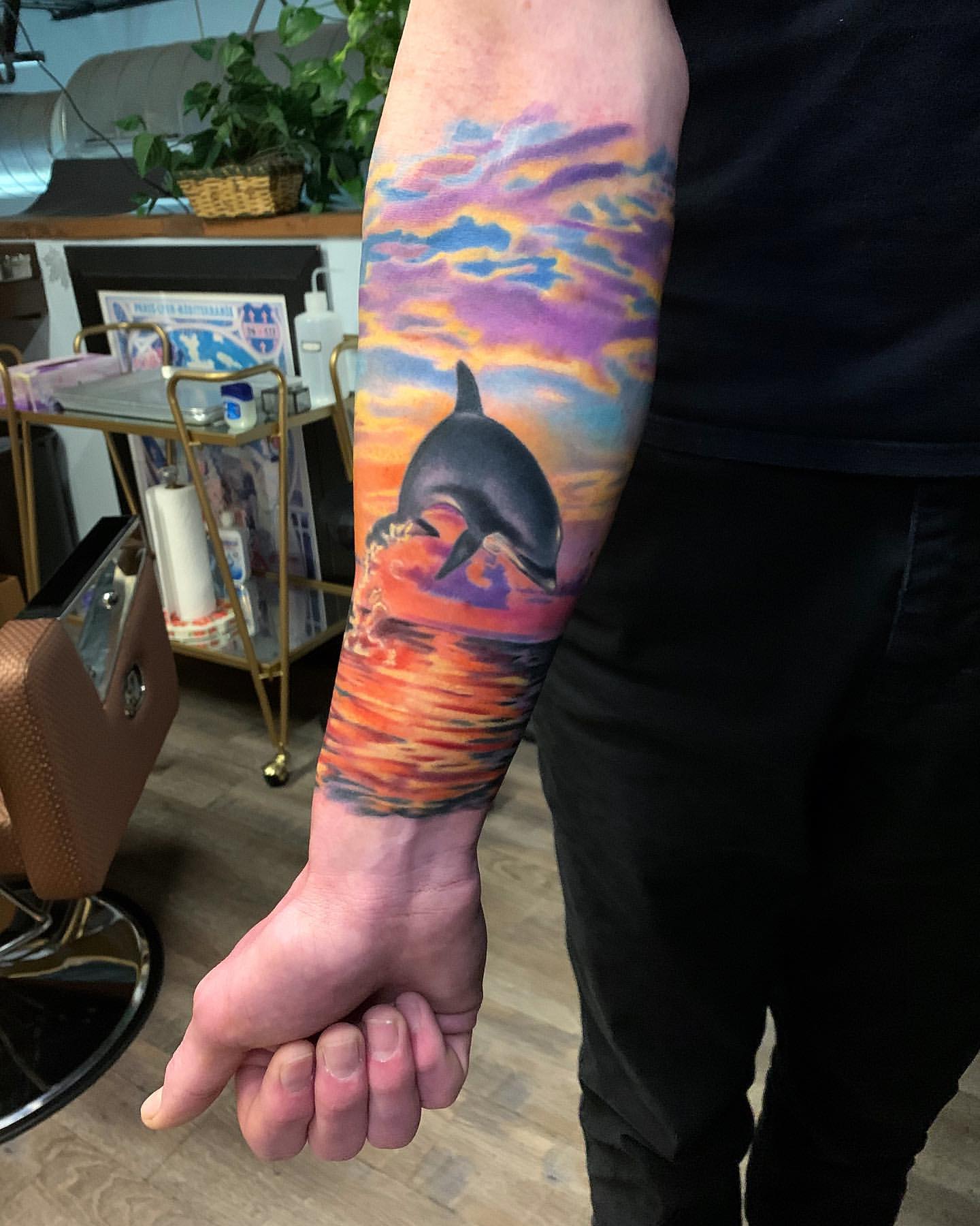 40 Lovely Dolphin Tattoos and Meanings  Art and Design