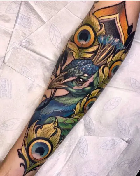 40 Beautiful Peacock Tattoo Ideas for Men & Women in 2024