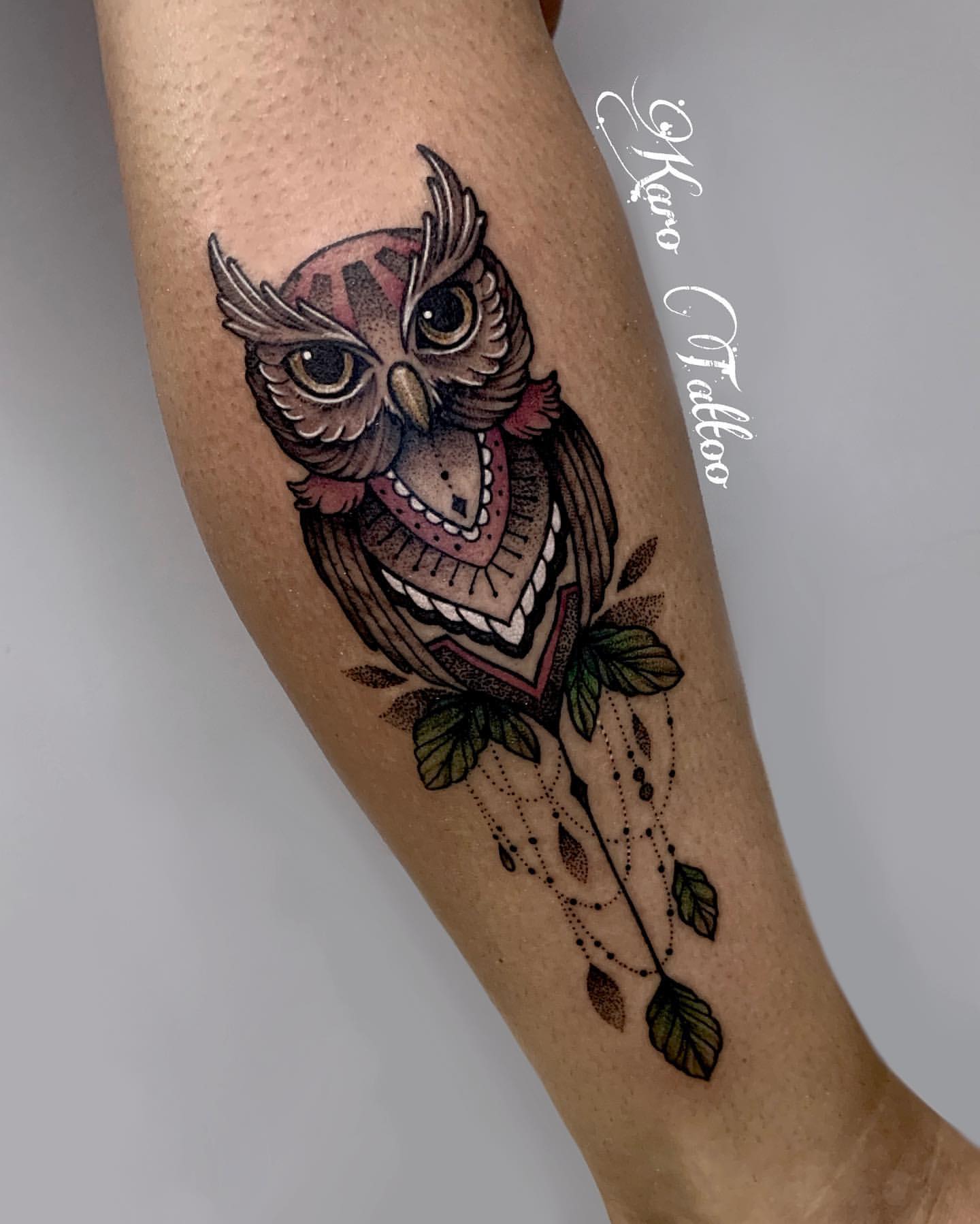 Owl Tattoo Ideas 4