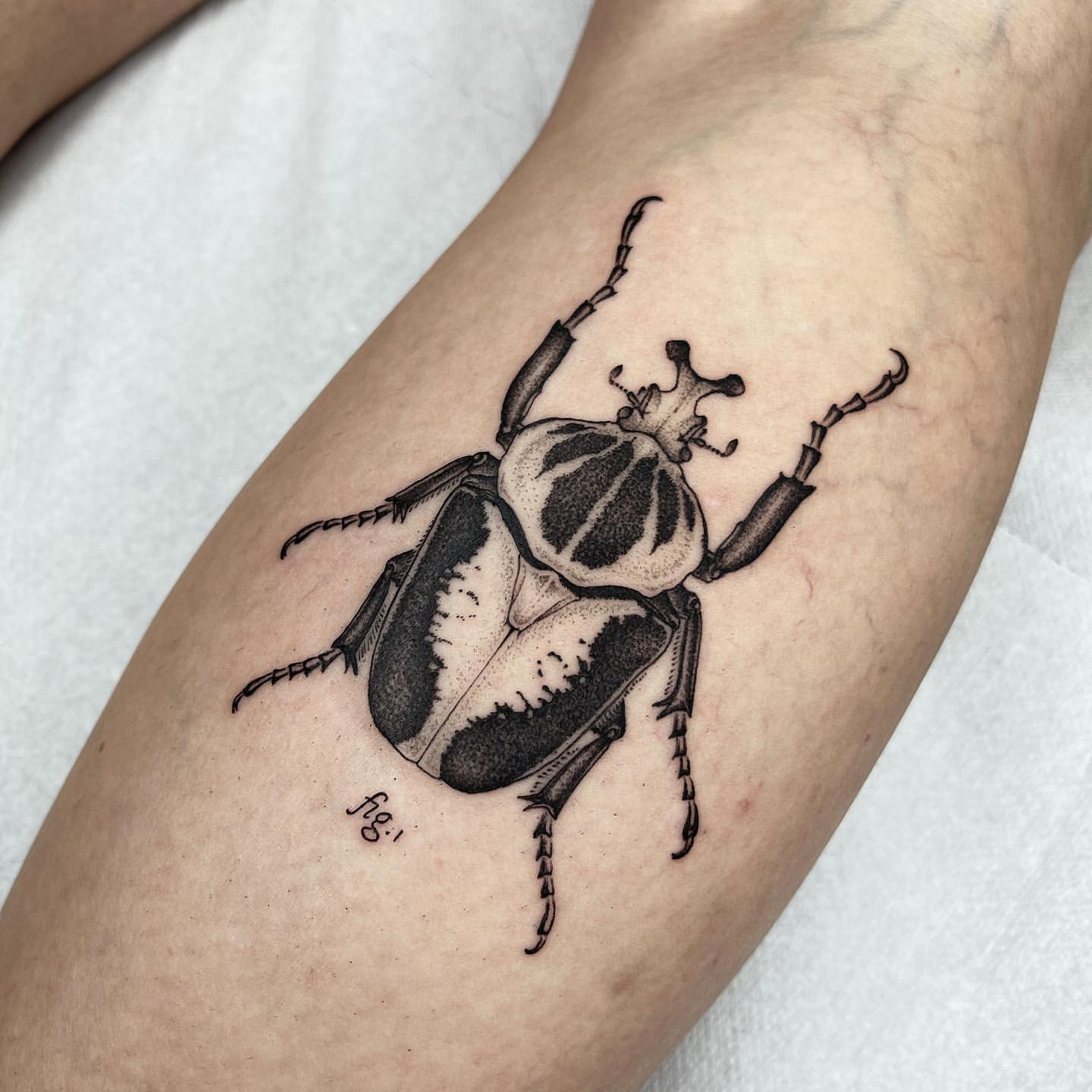 Beetle tattoo ideas