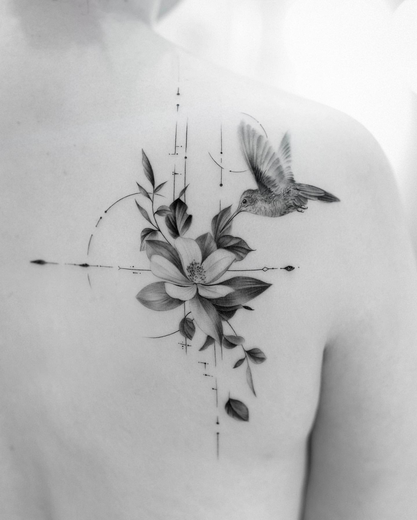 Hummingbird Tattoo Ideas 5