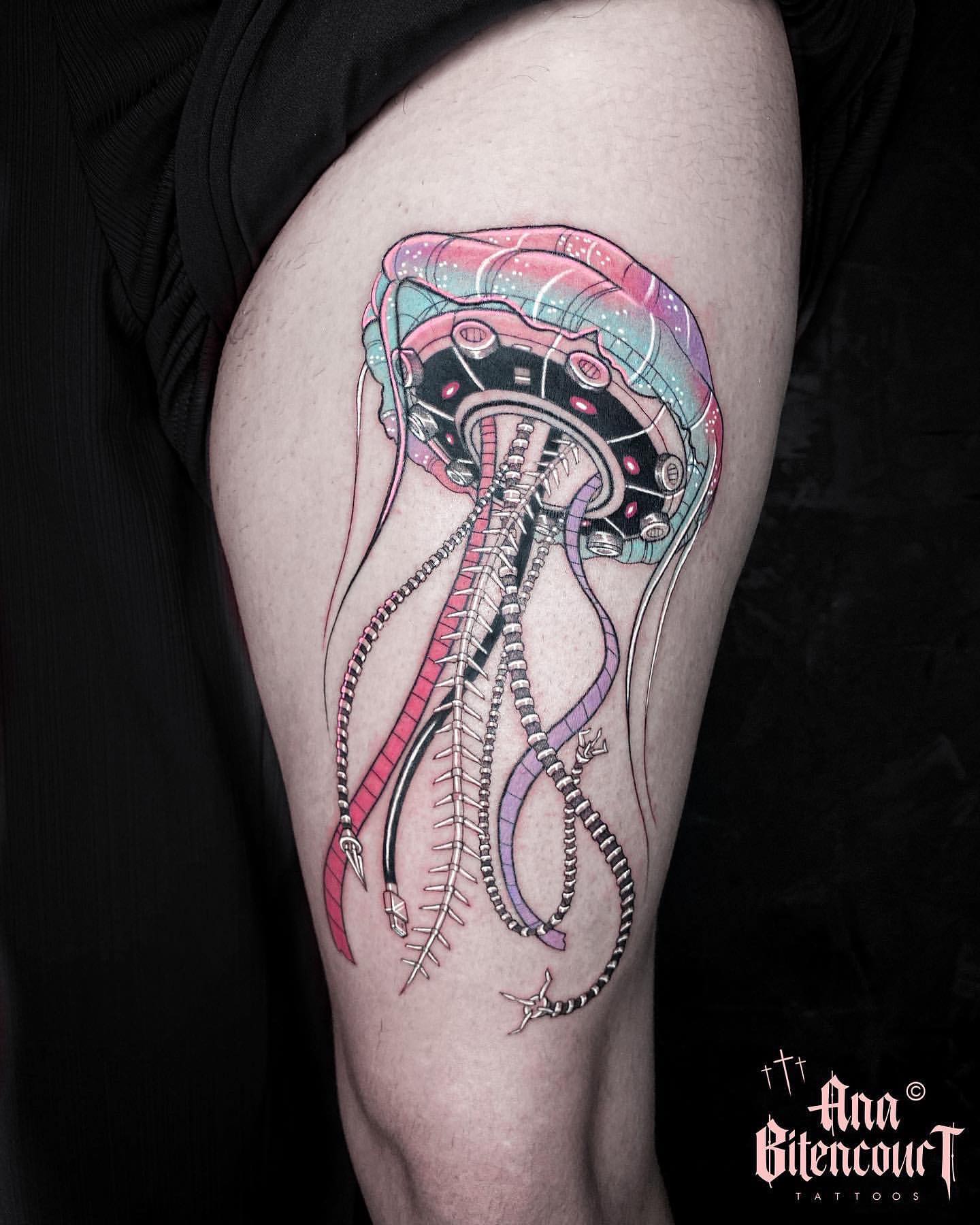 Jellyfish Tattoo Ideas 4