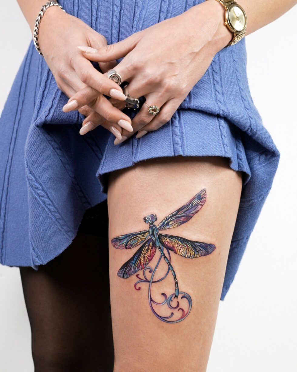 24 Exquisite Dragonfly Tattoo Ideas For Men & Women in 2023