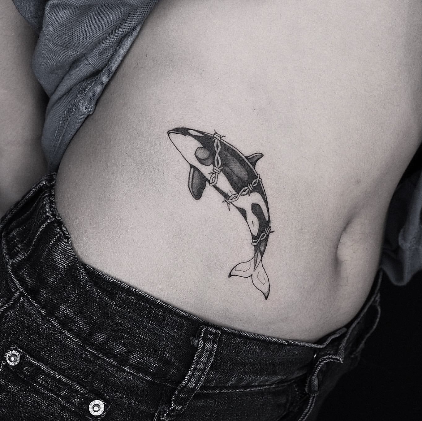 Orca Tattoo Ideas 22