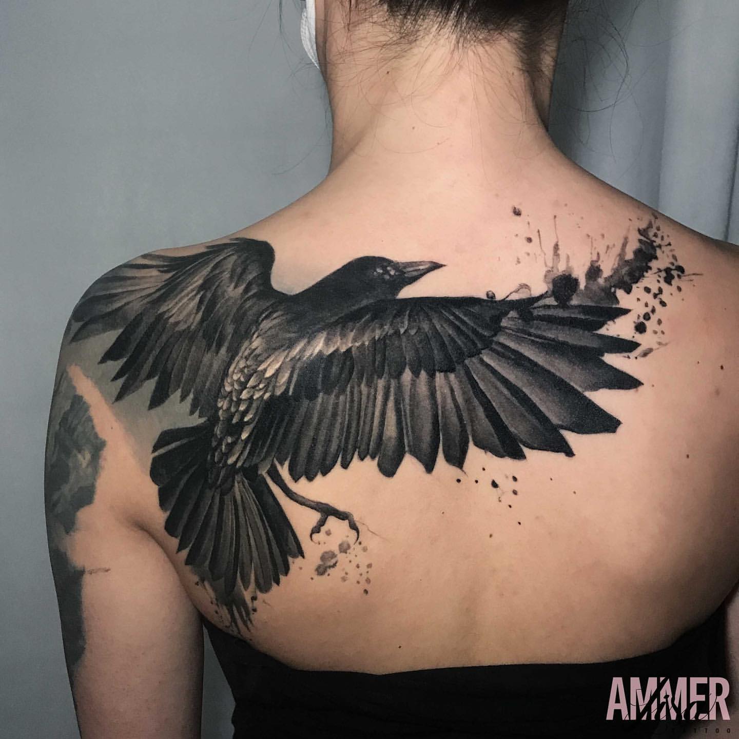 Raven Tattoo Ideas 3