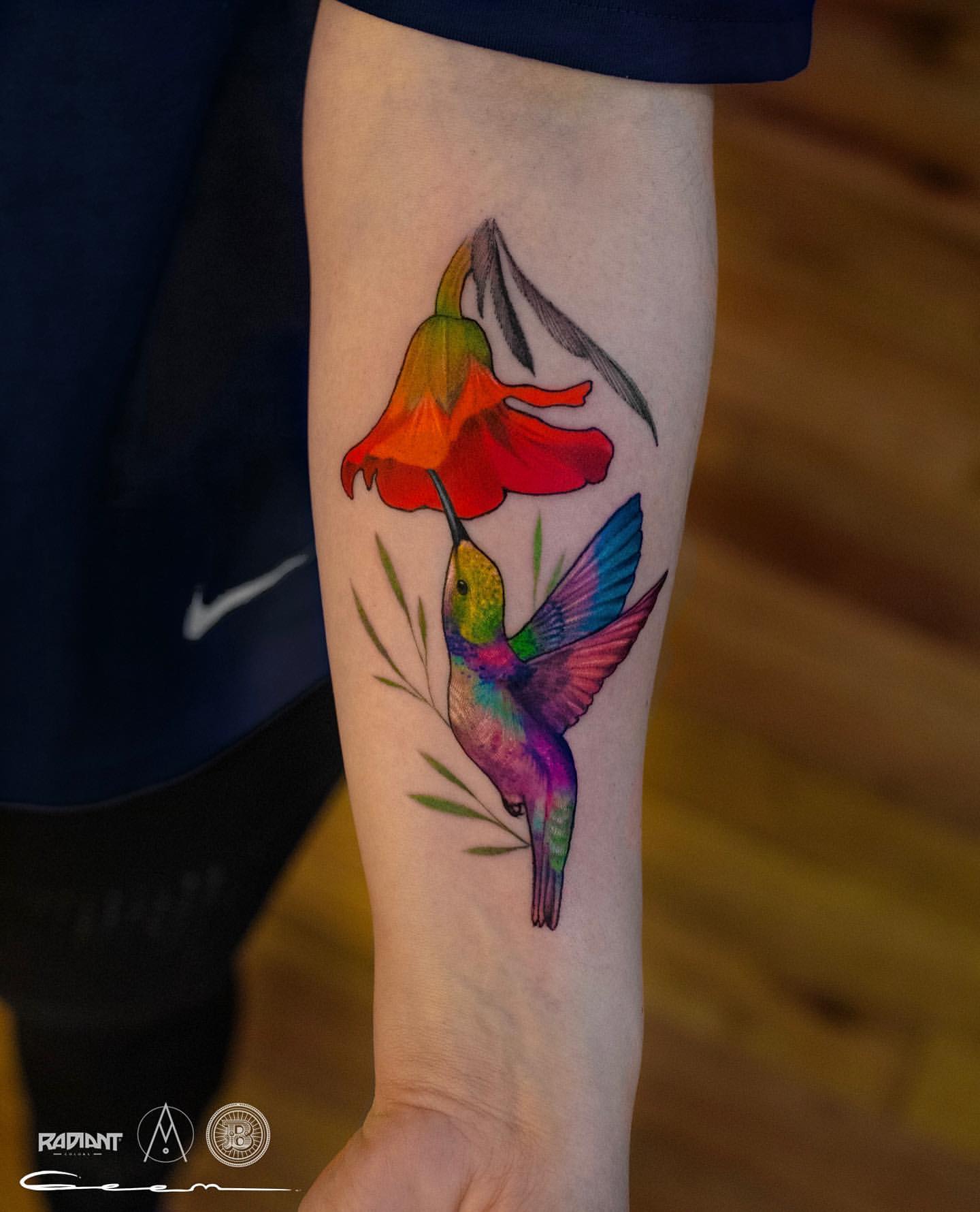 Hummingbird Tattoo Ideas 8