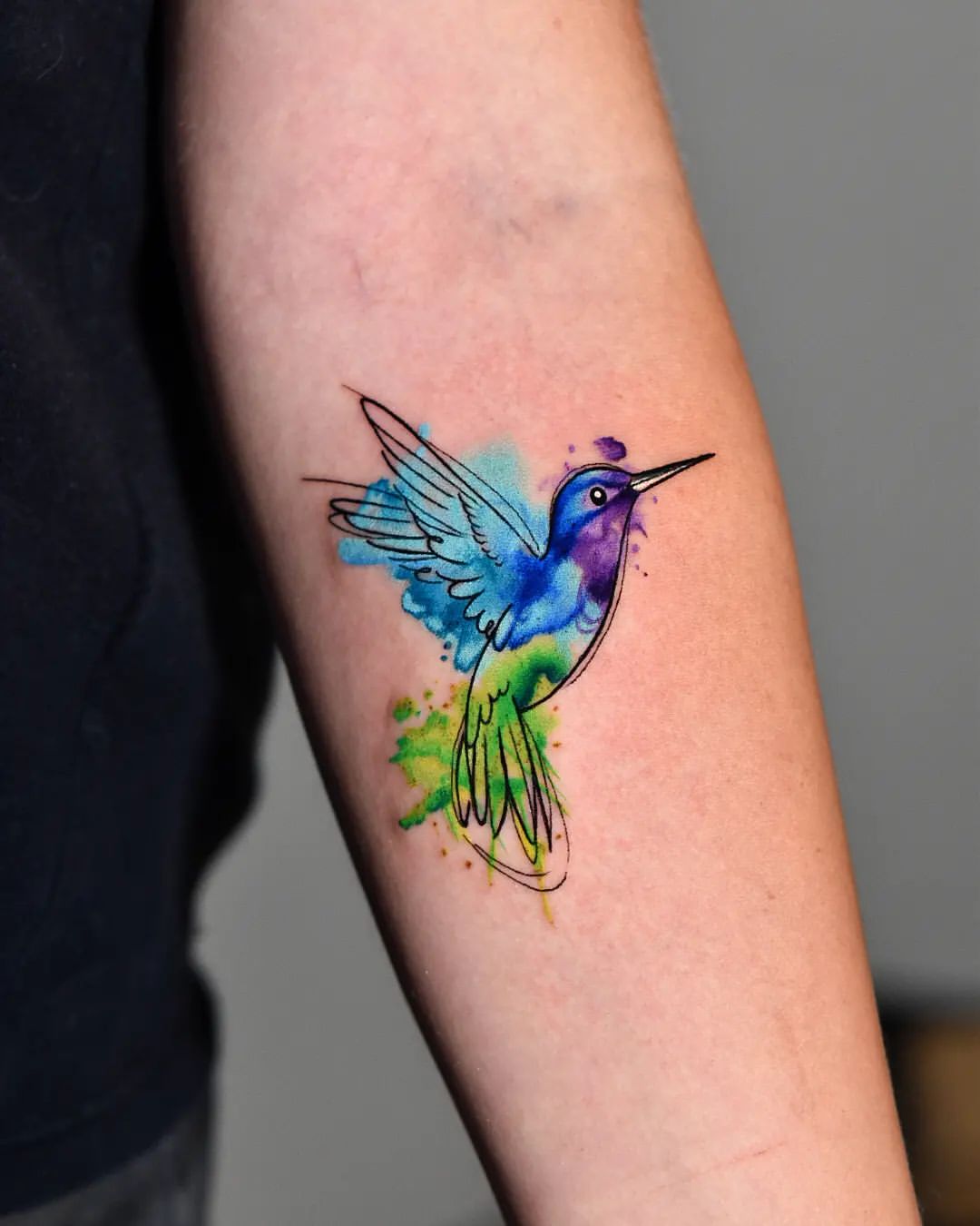 Hummingbird Tattoo Ideas 10