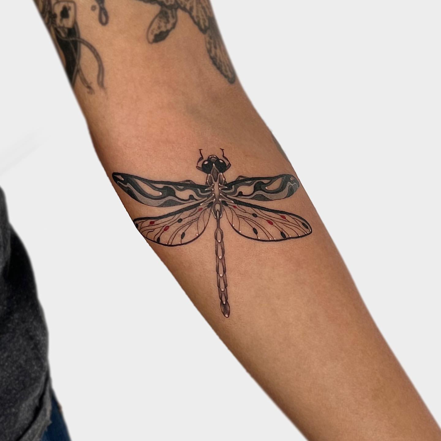 Hand draw insect themed tattoo sketch for you by Foxi24 | Fiverr