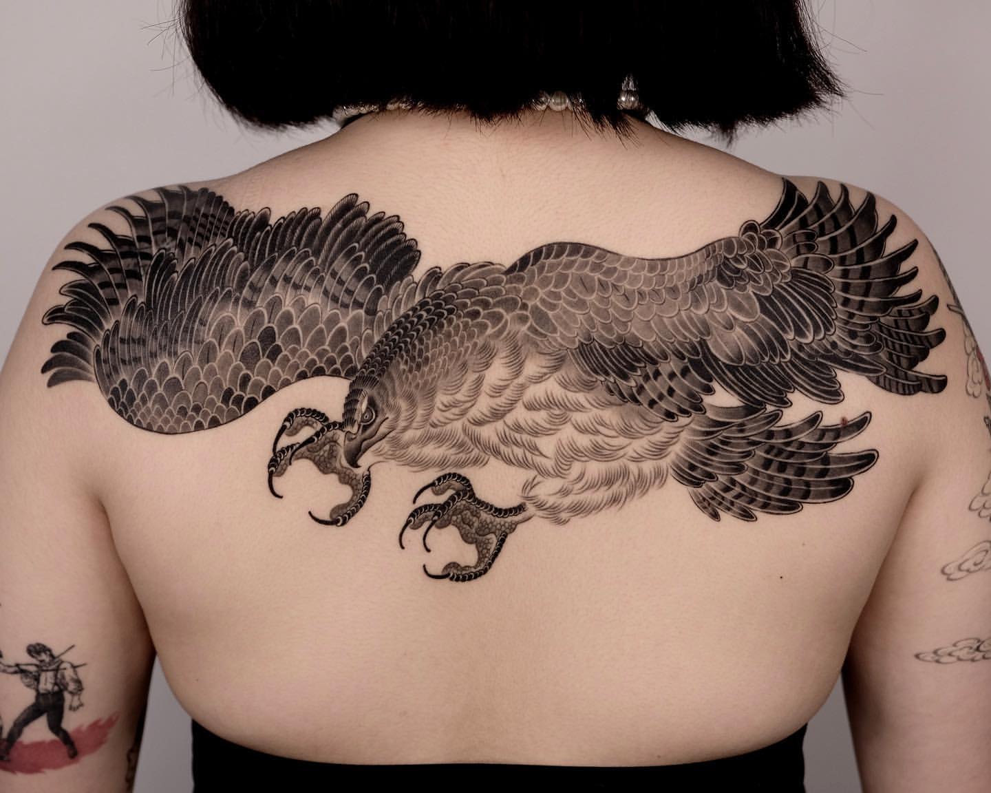 Hawk Tattoo Ideas 8