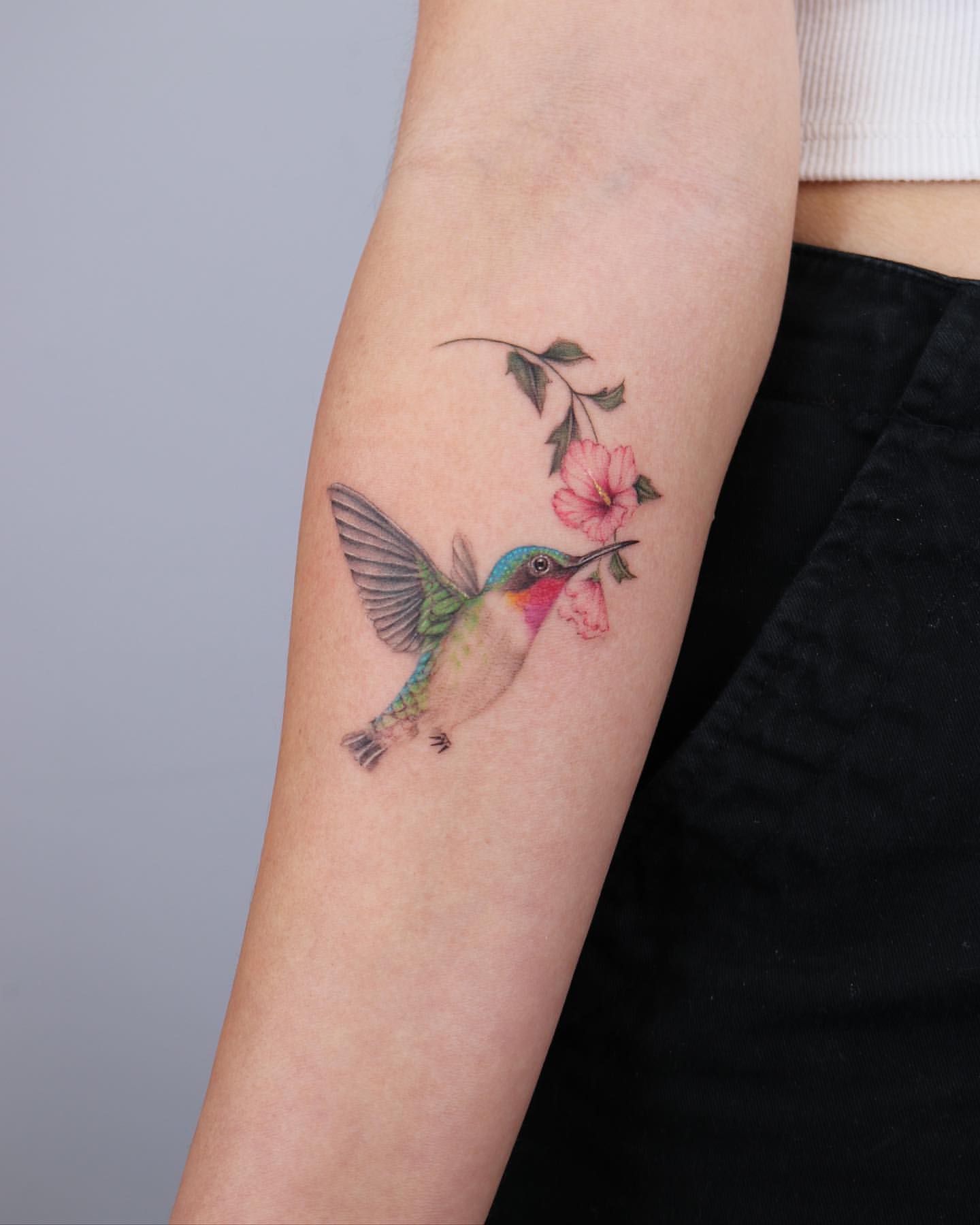 Hummingbird Tattoo Ideas 19