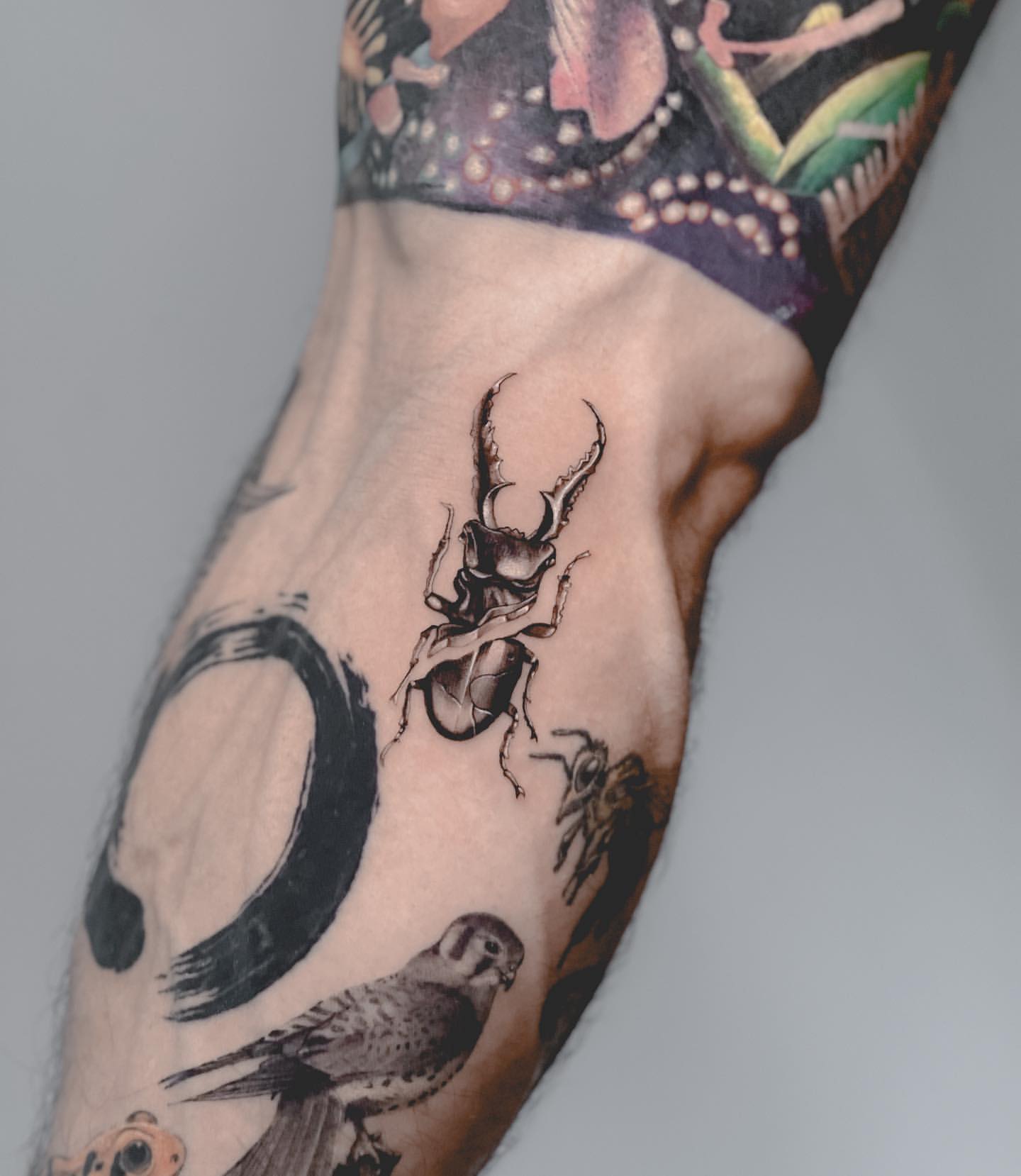 Scarab/Beetle Tattoo Ideas 25