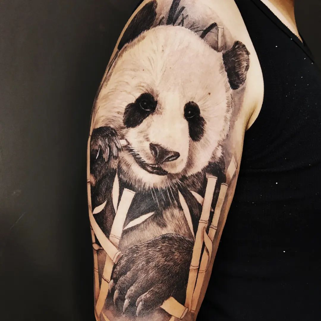 Panda Tattoo Ideas 20