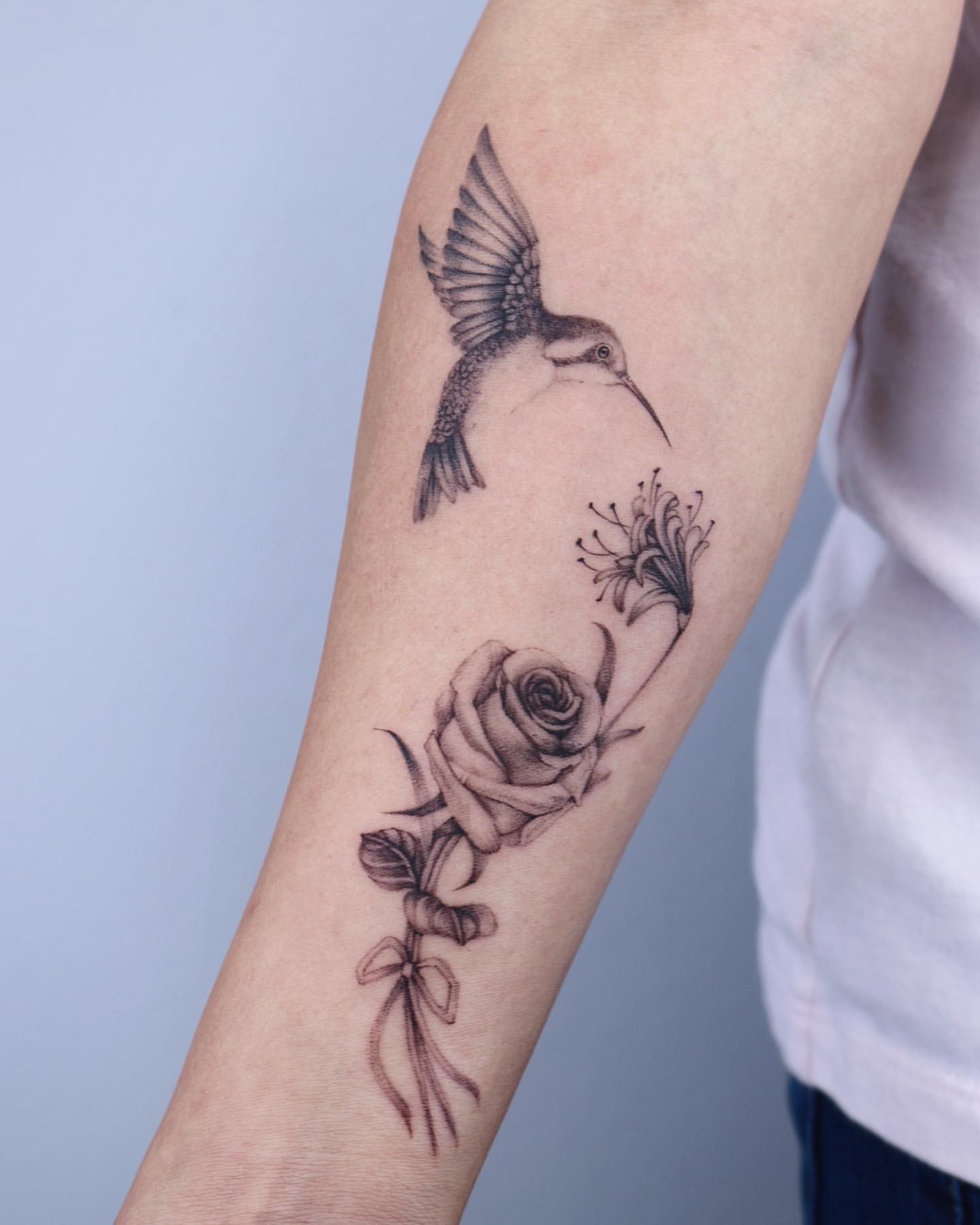 Hummingbird Tattoo Ideas 23