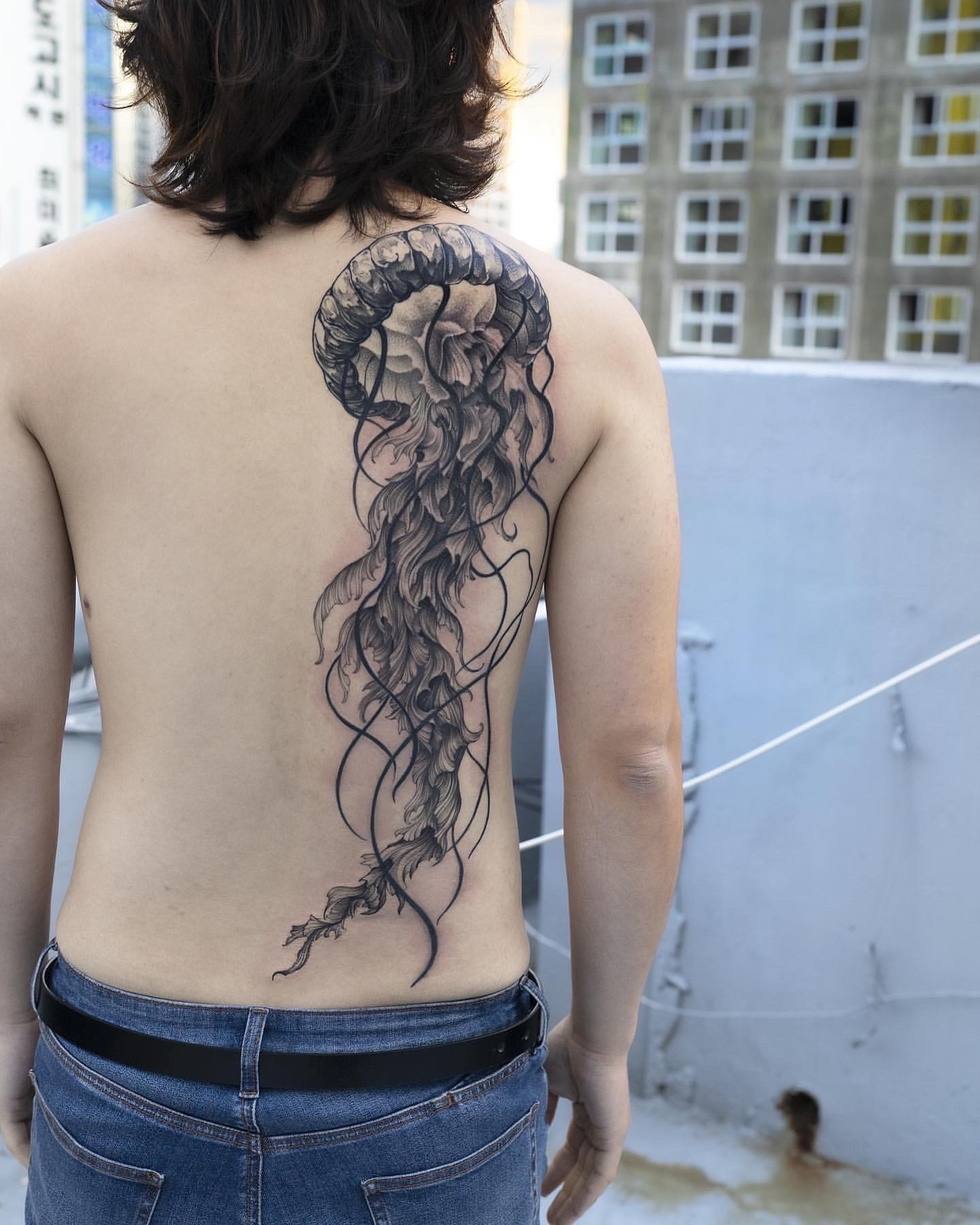 Jellyfish Tattoo Ideas 14