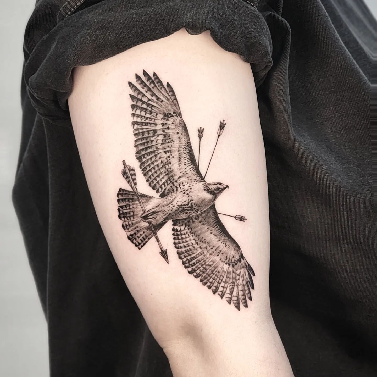 Hawk Tattoo Ideas 48