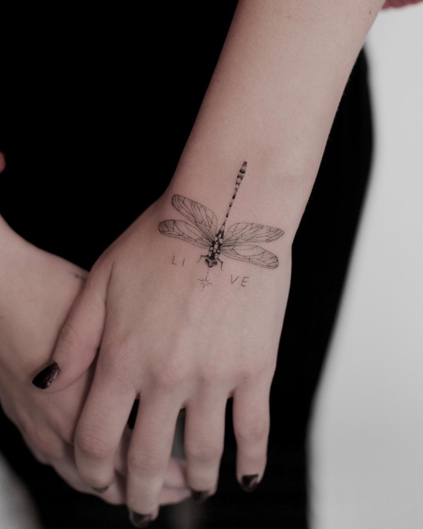 Dragonfly Tattoo Ideas 15