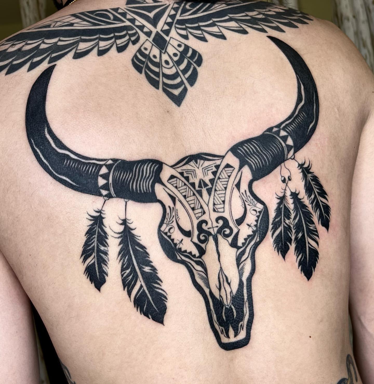 i got a tattoo inspired by my favorite poem, the two-headed calf by laura  gilpin. done by cali at magnum opus tattoo collective in somers point, NJ :  r/tattoos