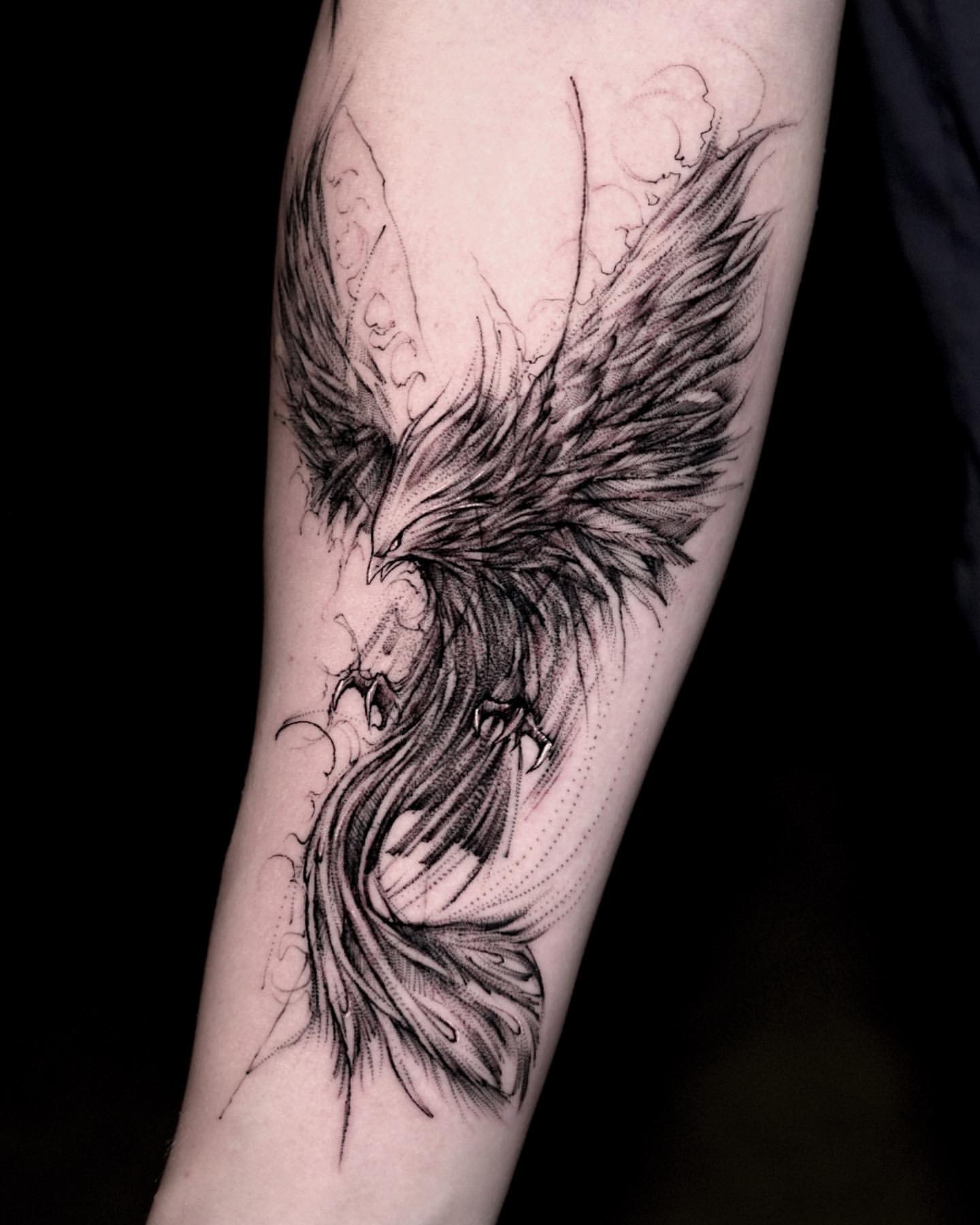 Phoenix Tattoo Ideas 18