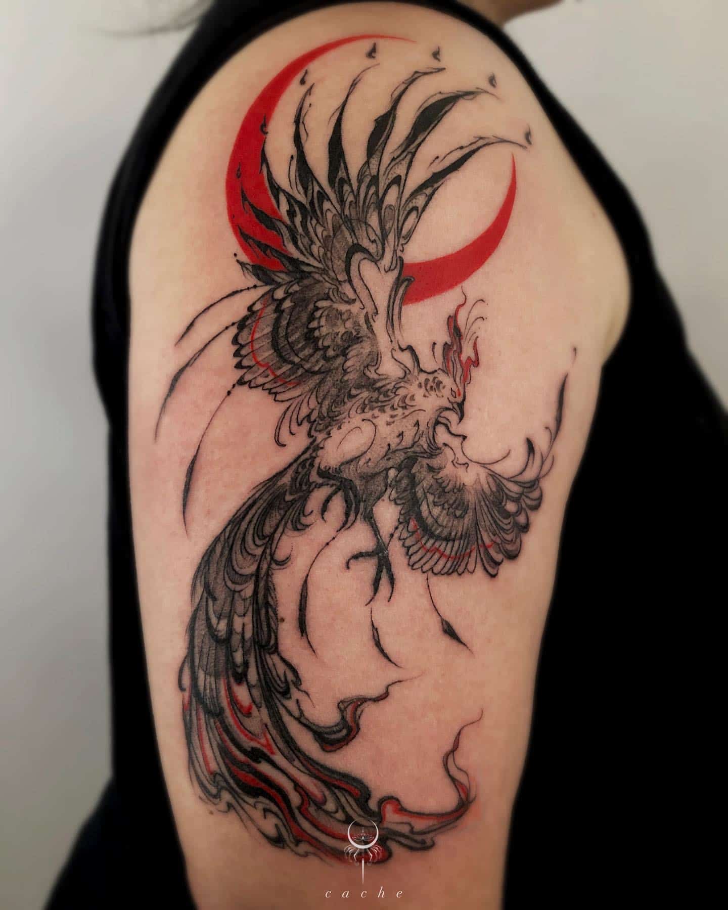 Phoenix Tattoo Ideas 16