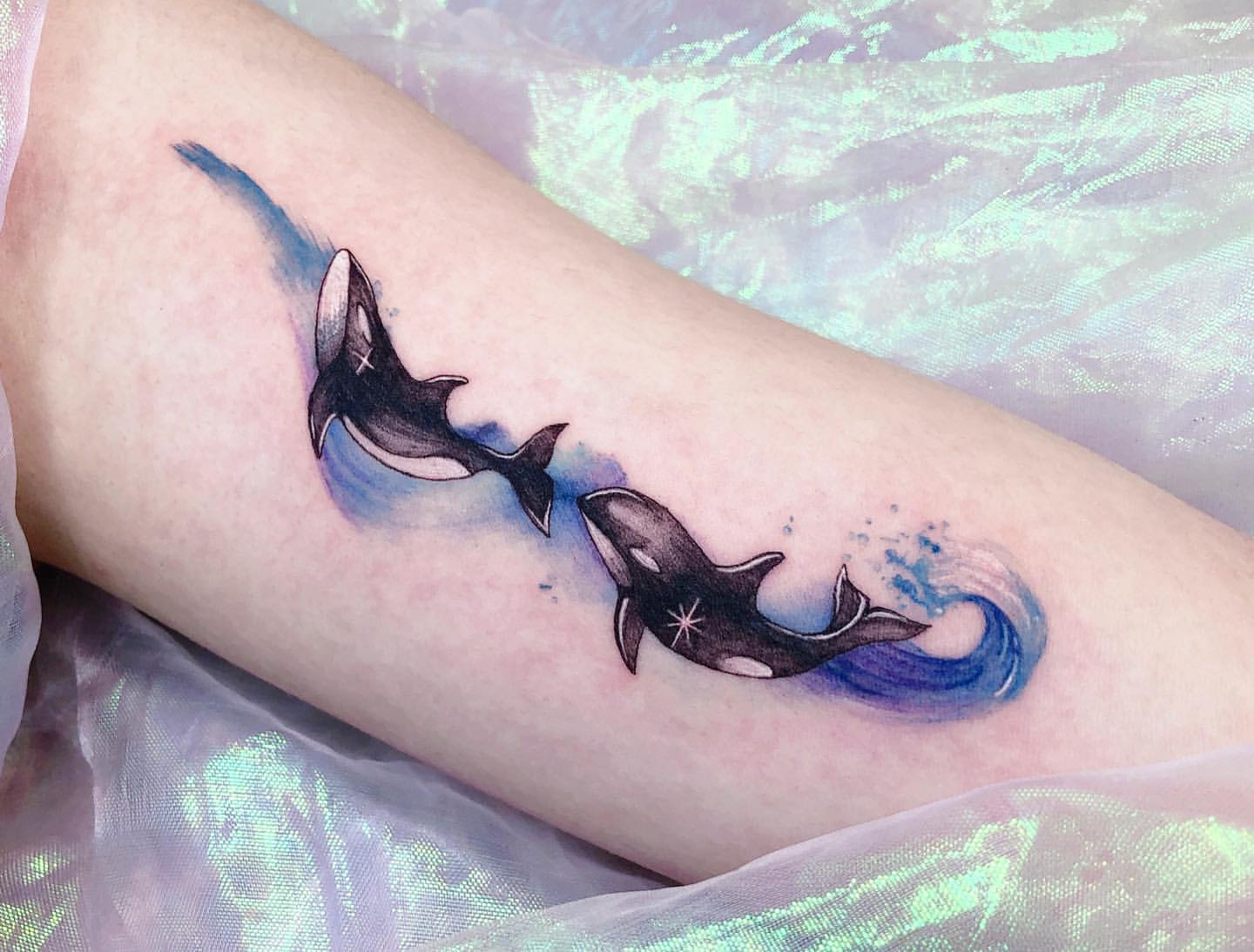 Orca Tattoo Ideas 21