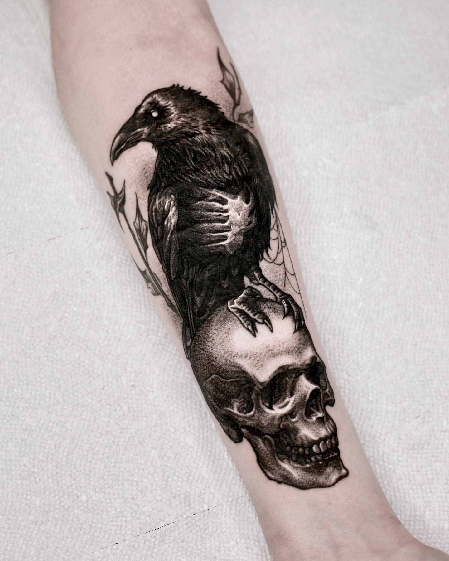 Raven Tattoo png images | PNGWing