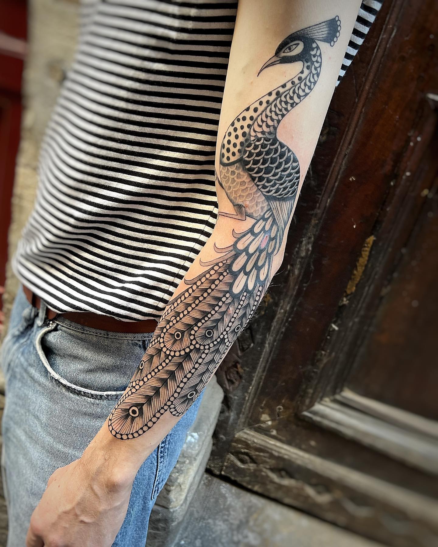 Peacock Tattoo Ideas 33