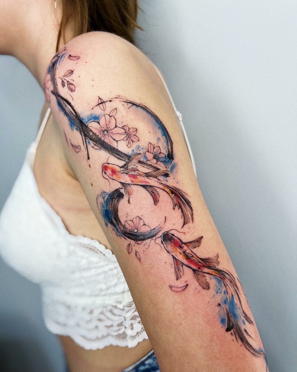 30 Killer Koi Fish Tattoo Ideas for Men & Women in 2023