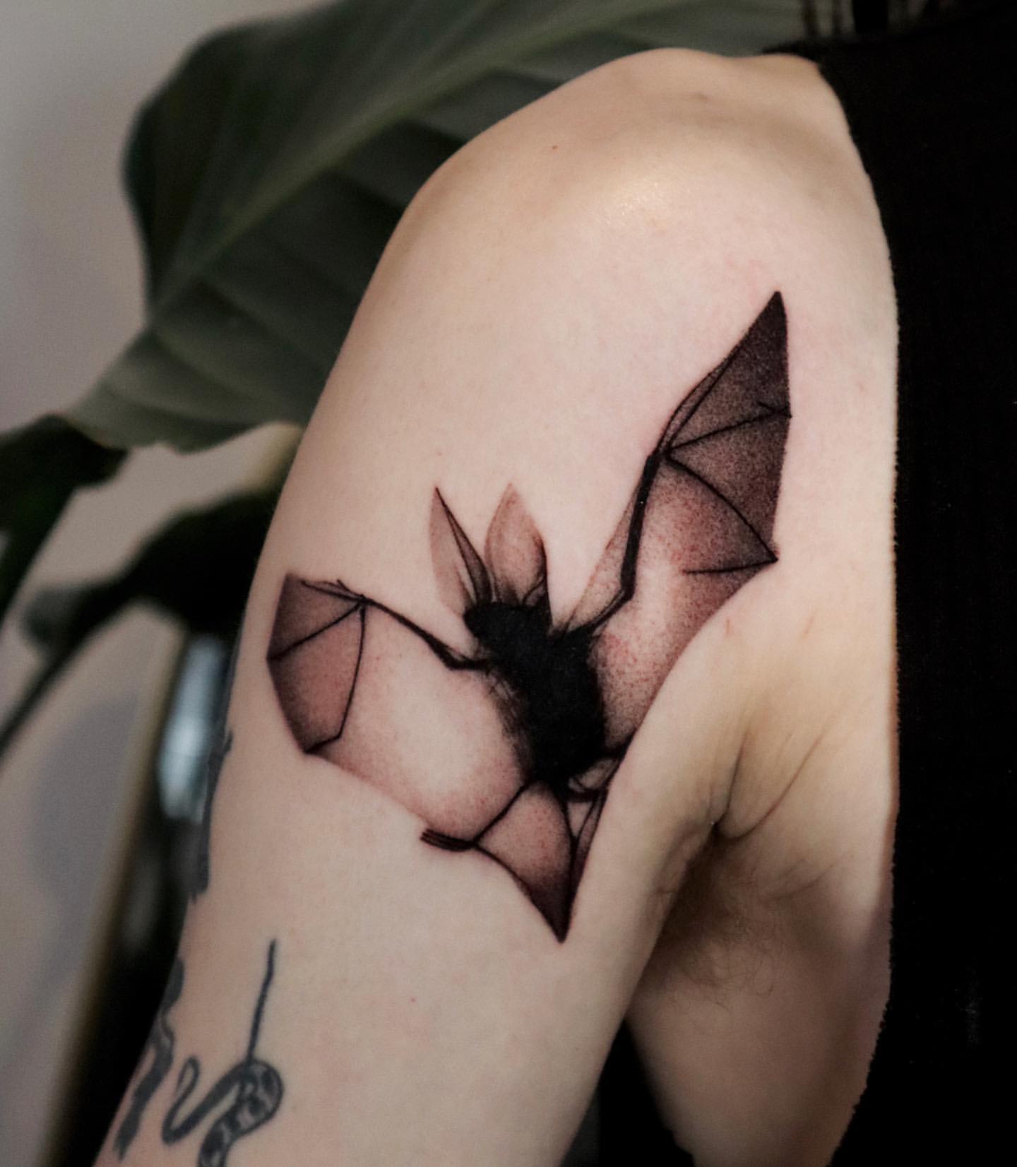 Flying Fox tattoo by MoonshineFox  Fur Affinity dot net