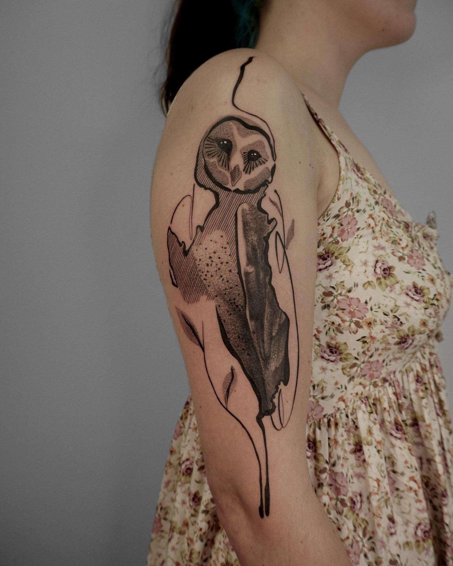 Owl Tattoo Ideas 27
