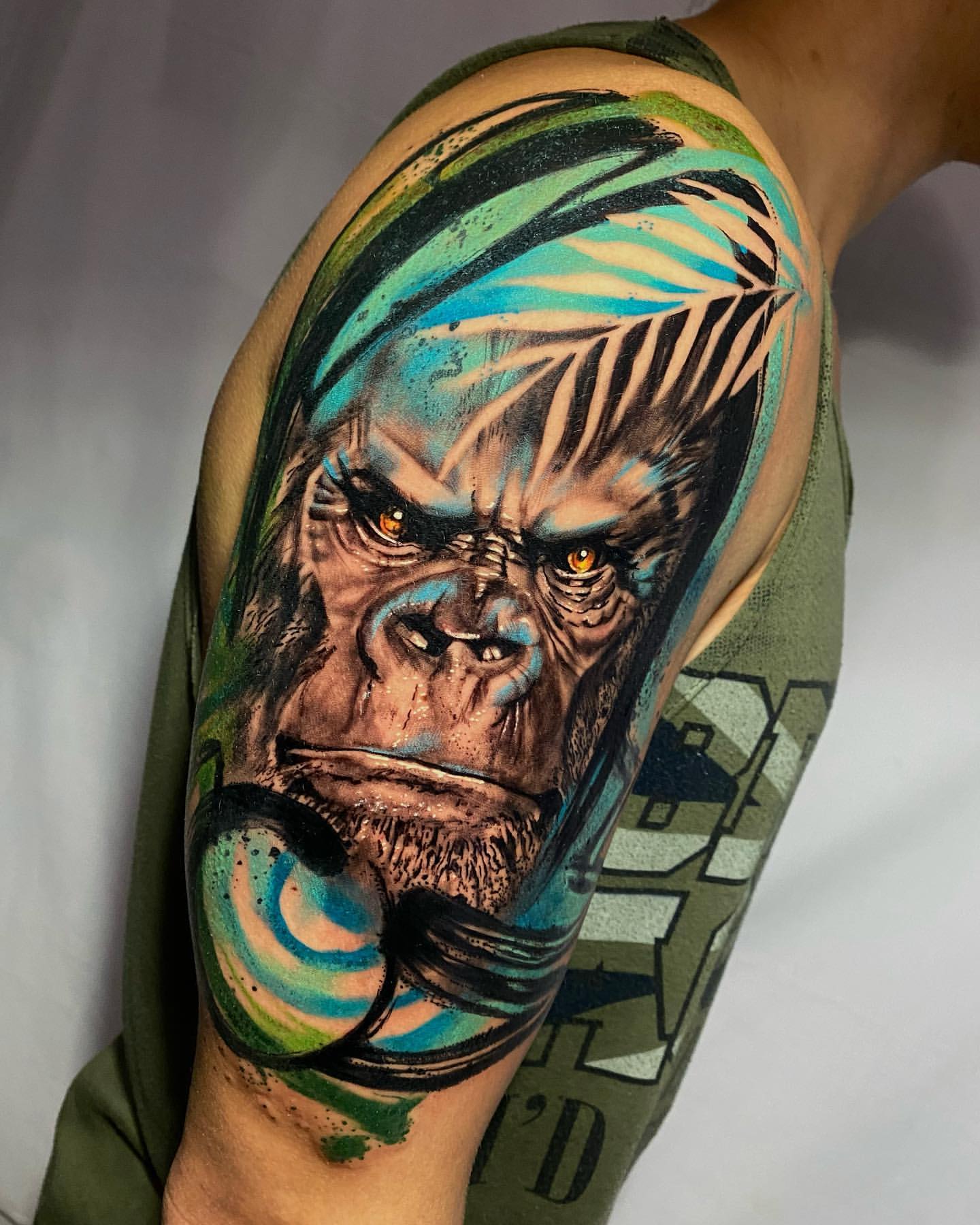 Gorilla Tattoo Ideas 1