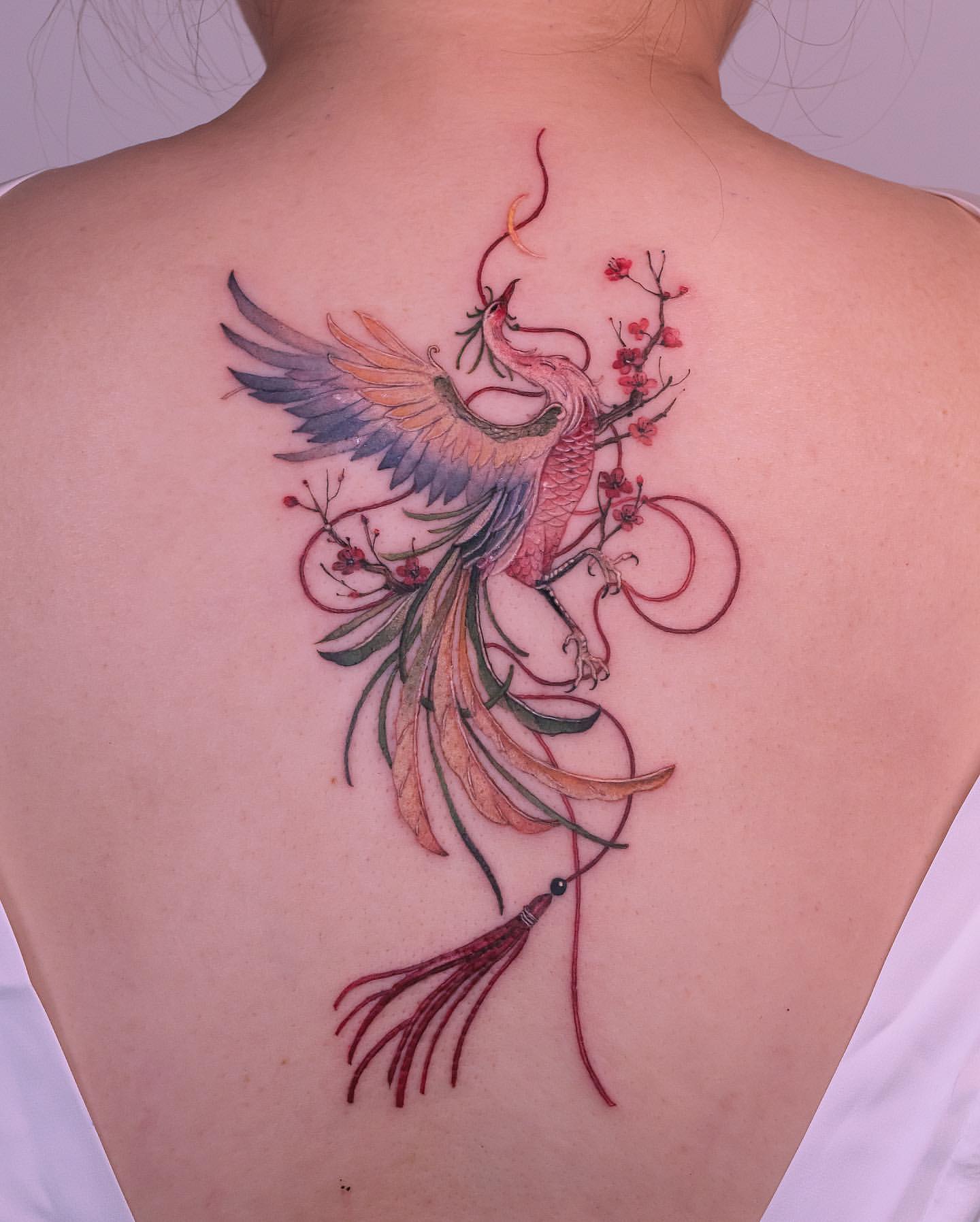 Phoenix Tattoo Ideas 33