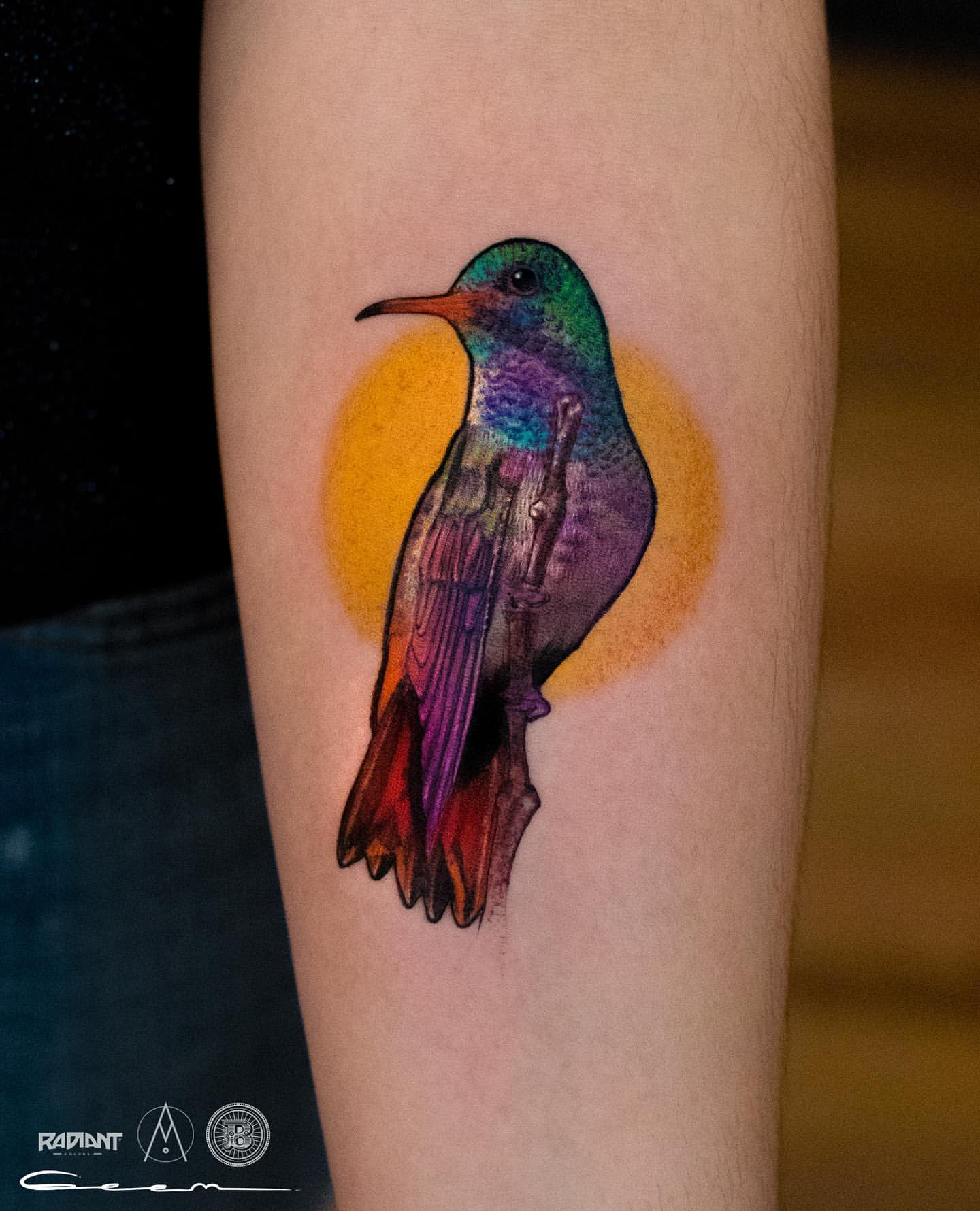 Hummingbird Tattoo Ideas 45