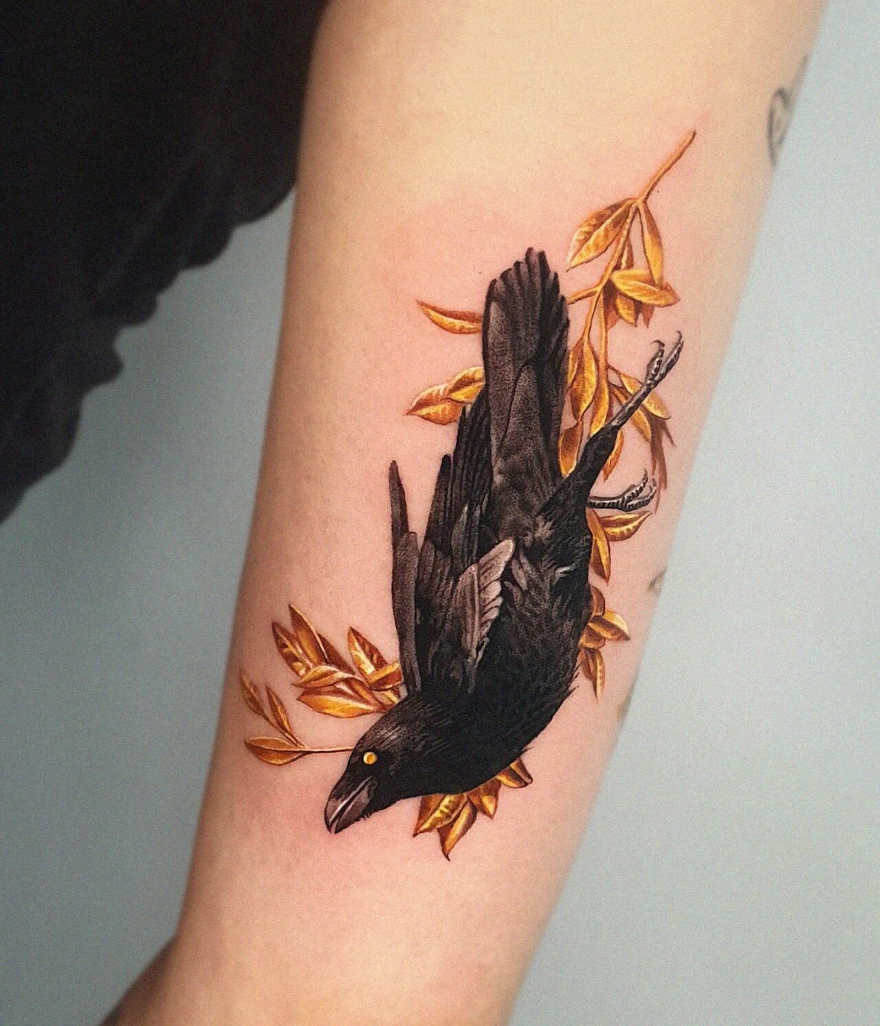 30 DARK Raven Tattoo Ideas for Men & Women in 2023