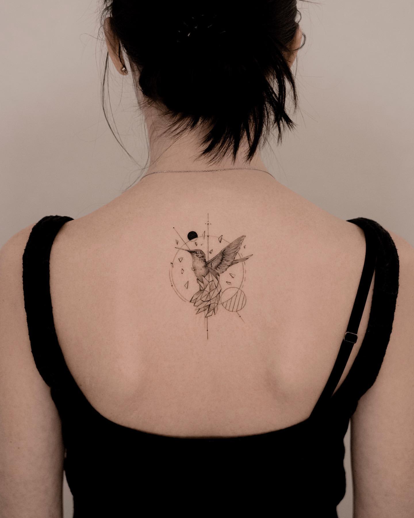 Hummingbird Tattoo Ideas 47
