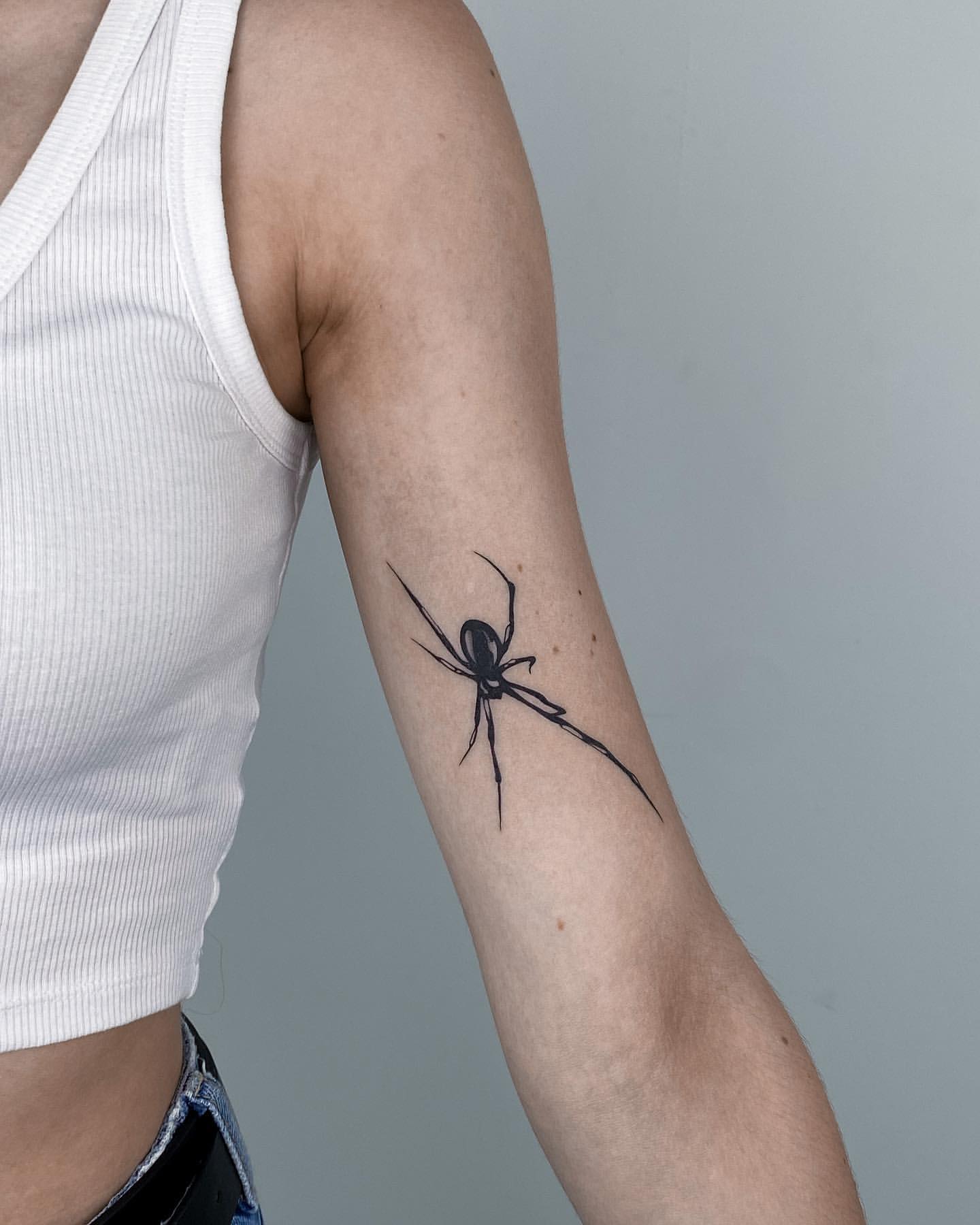 Spider tattoos for women
