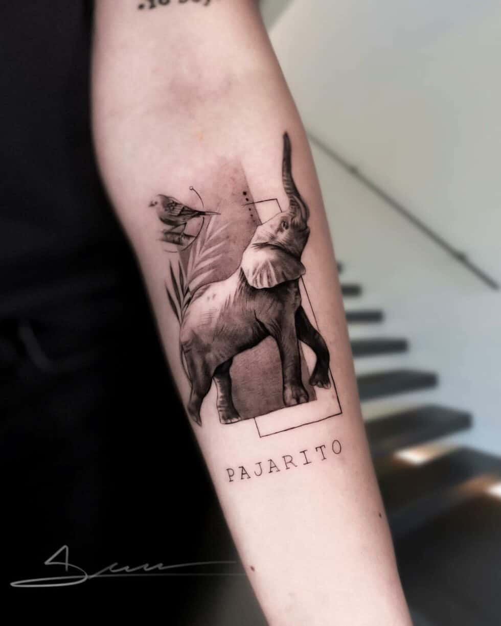 33 Elegant Elephant Tattoo Ideas for Men & Women in 2024