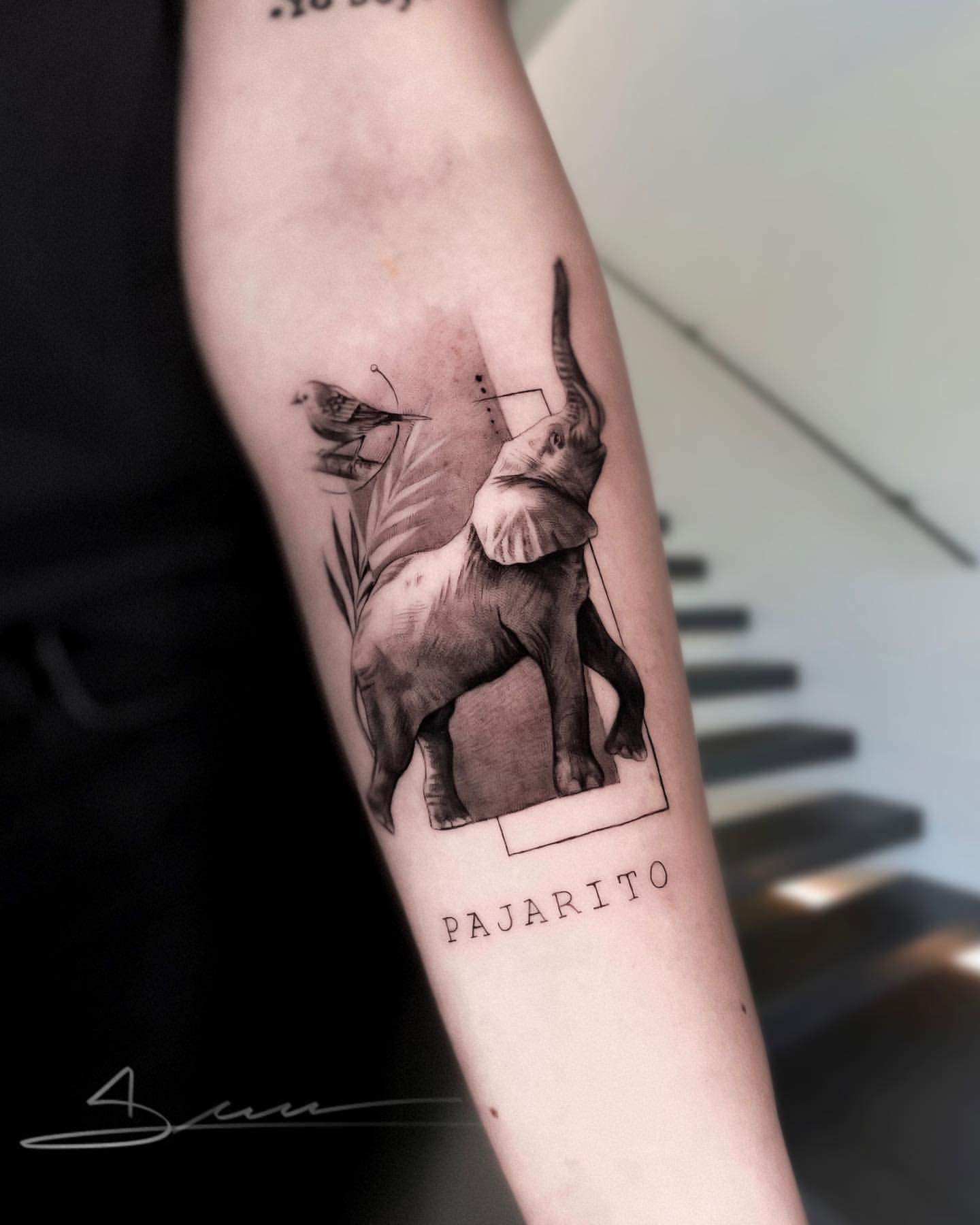 Elephant Tattoo Ideas 27