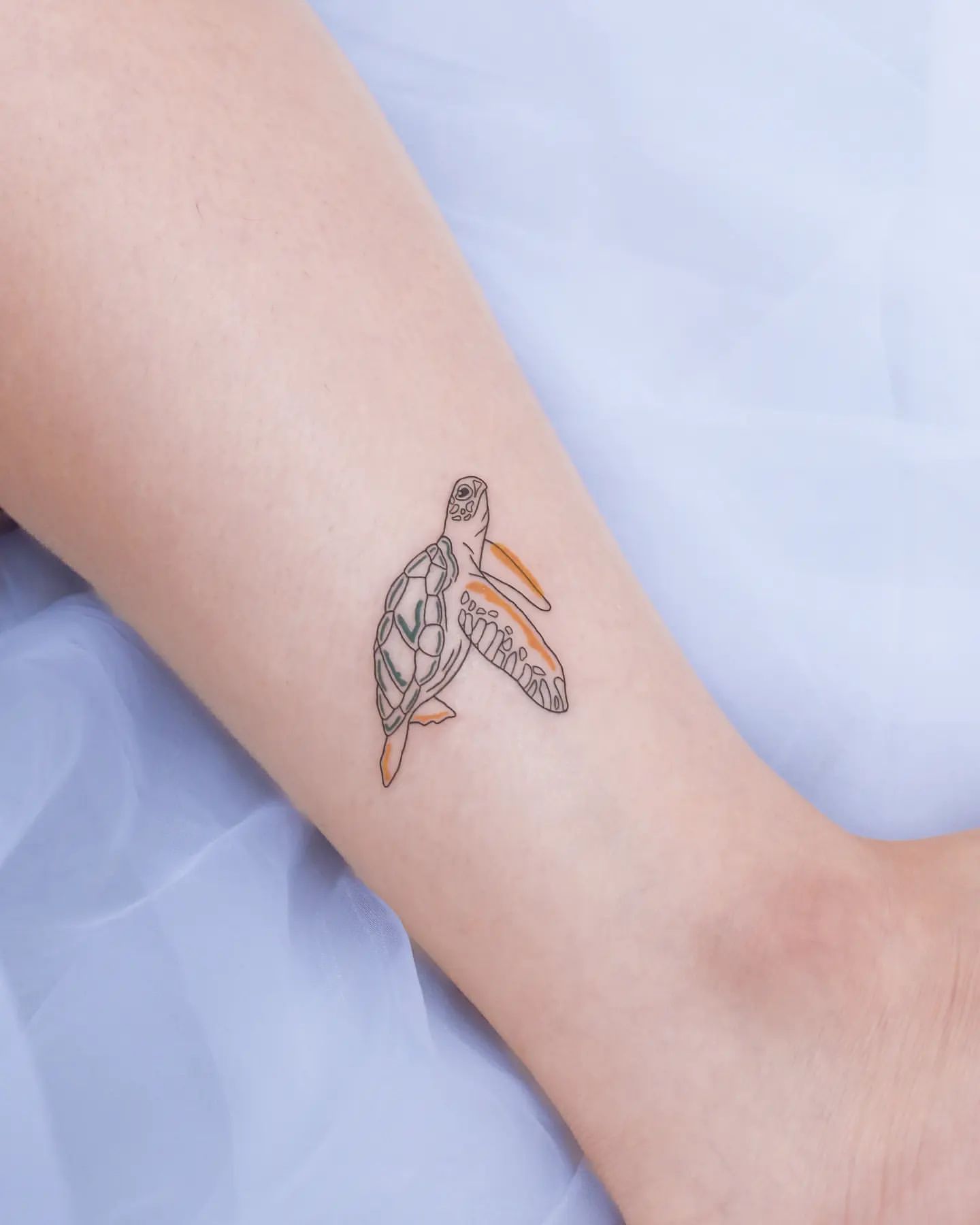 Sea Turtle Tattoo Ideas 33