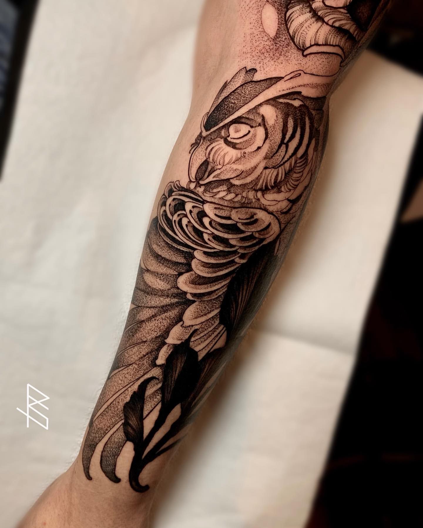Owl Tattoo Ideas 36